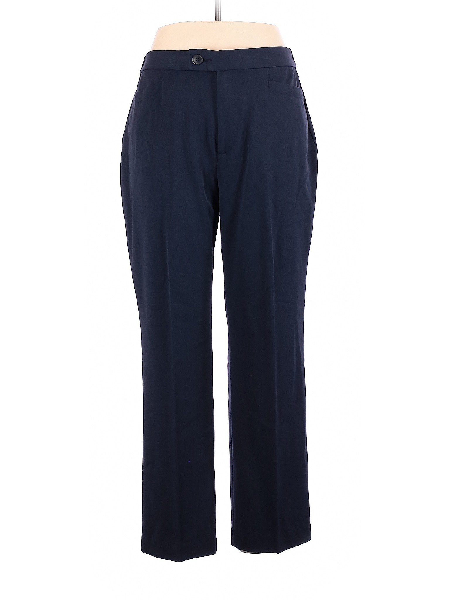 Christopher & Banks Solid Blue Dress Pants Size 14 - 86% off | thredUP