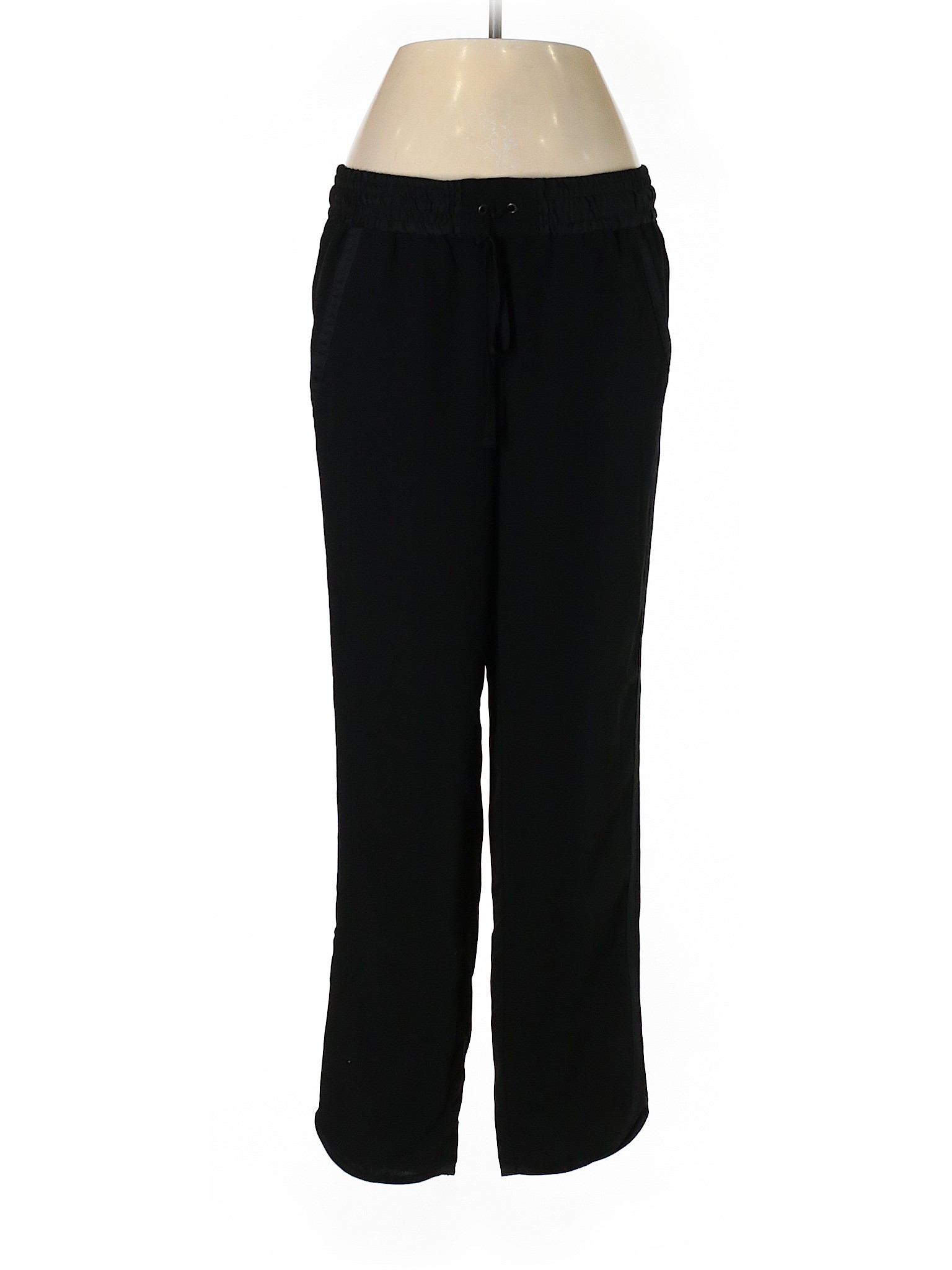 Ann Taylor LOFT Women Black Casual Pants 4 | eBay