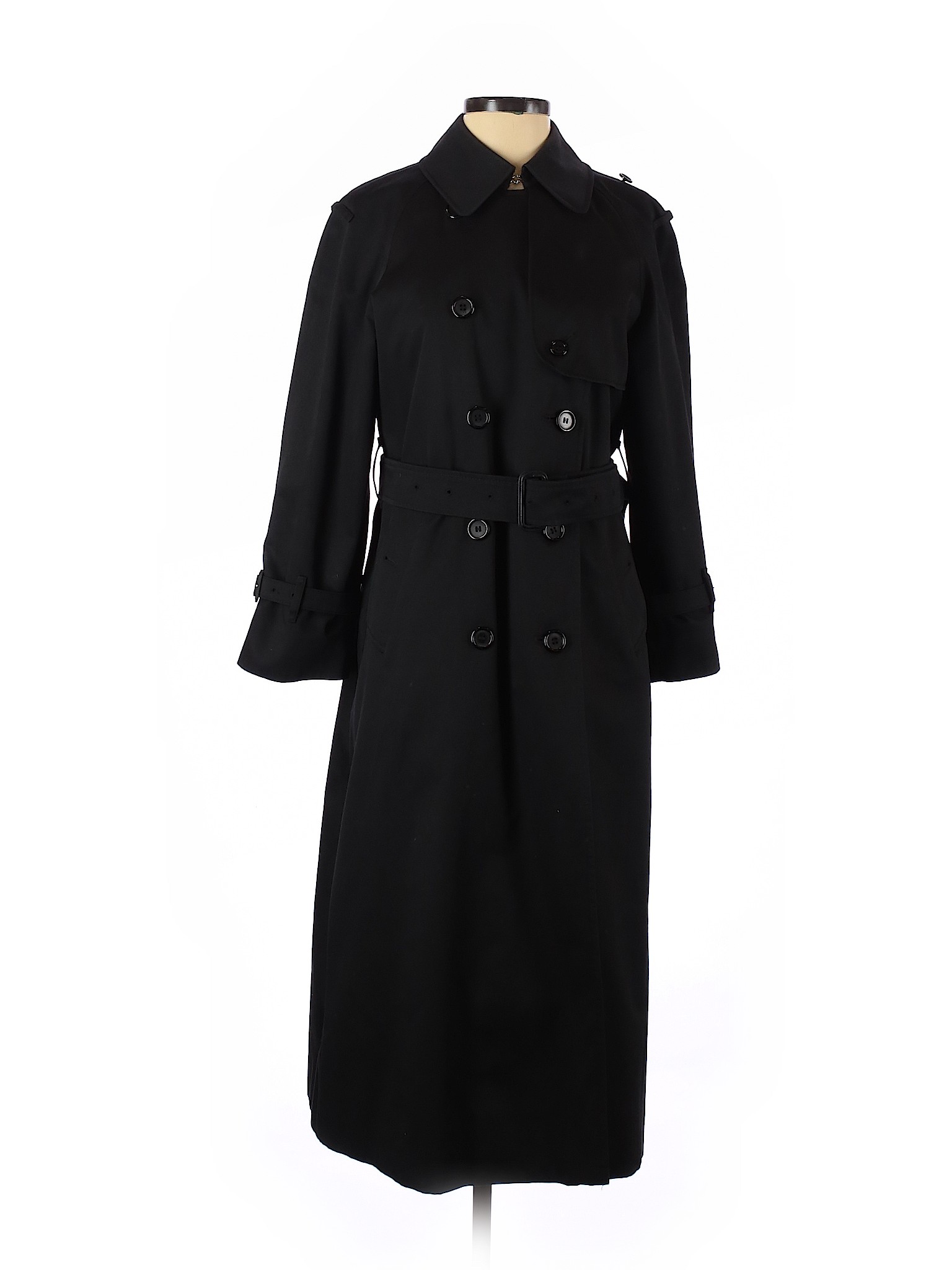 burberry women's black coat