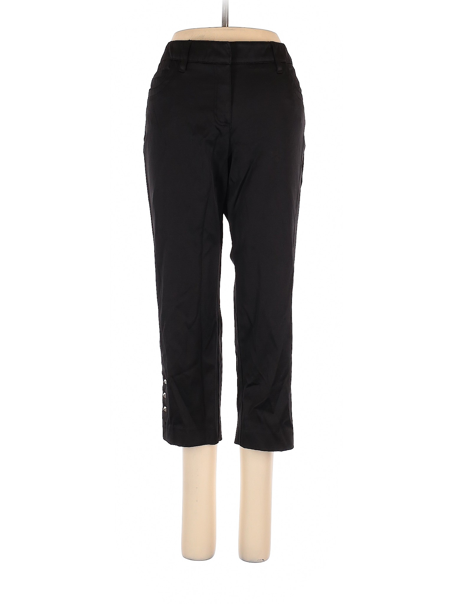New Directions Women Black Casual Pants 8 | eBay