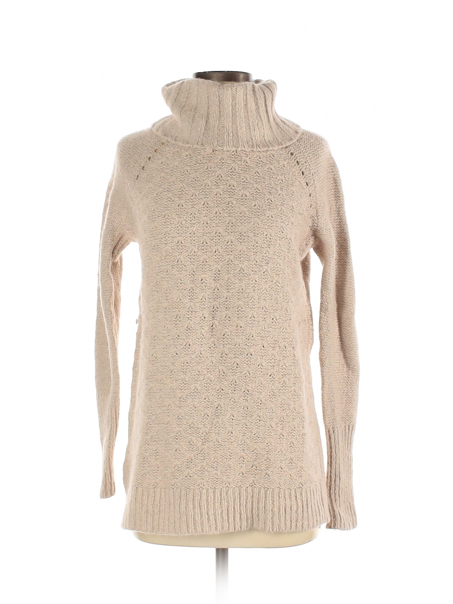 Ann Taylor LOFT Women Brown Turtleneck Sweater S | eBay