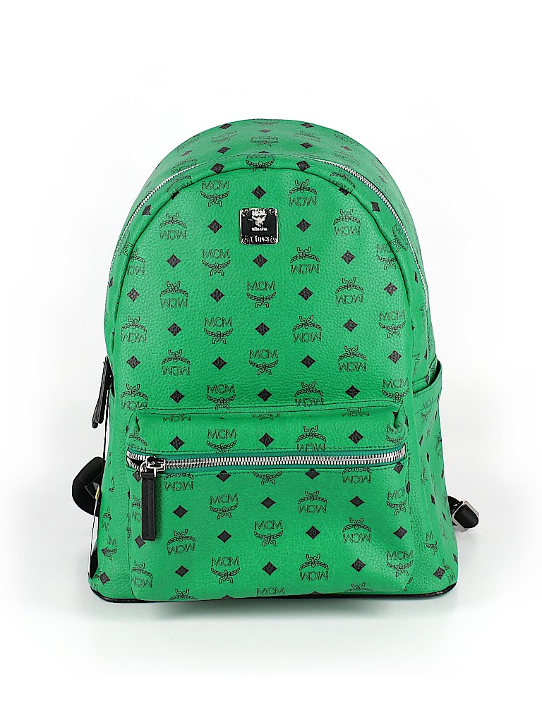 Mcm backpack cheap green