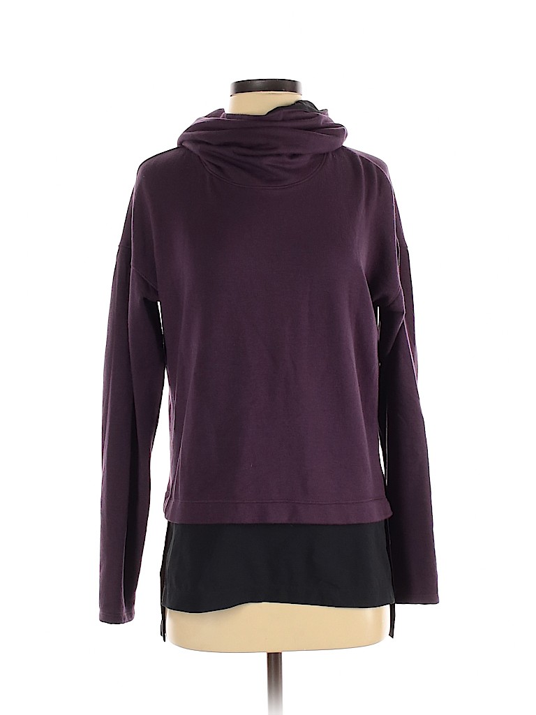 Calia by Carrie Underwood Solid Purple Pullover Hoodie Size S - 50% off ...