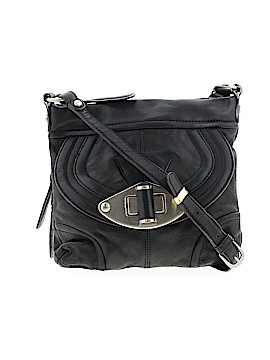 B Makowsky Leather Crossbody Bag