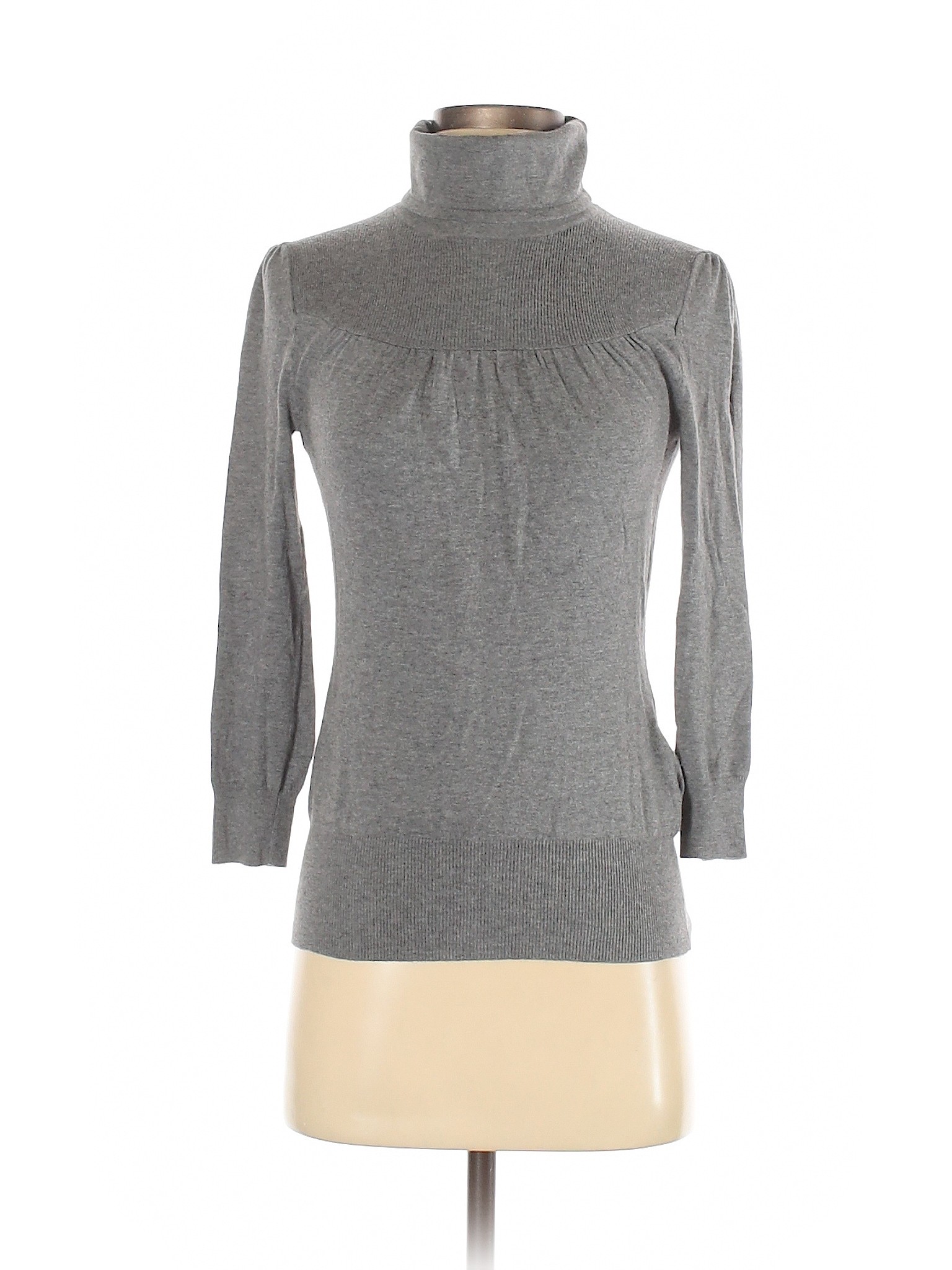 Banana Republic Women Gray Turtleneck Sweater XS | eBay
