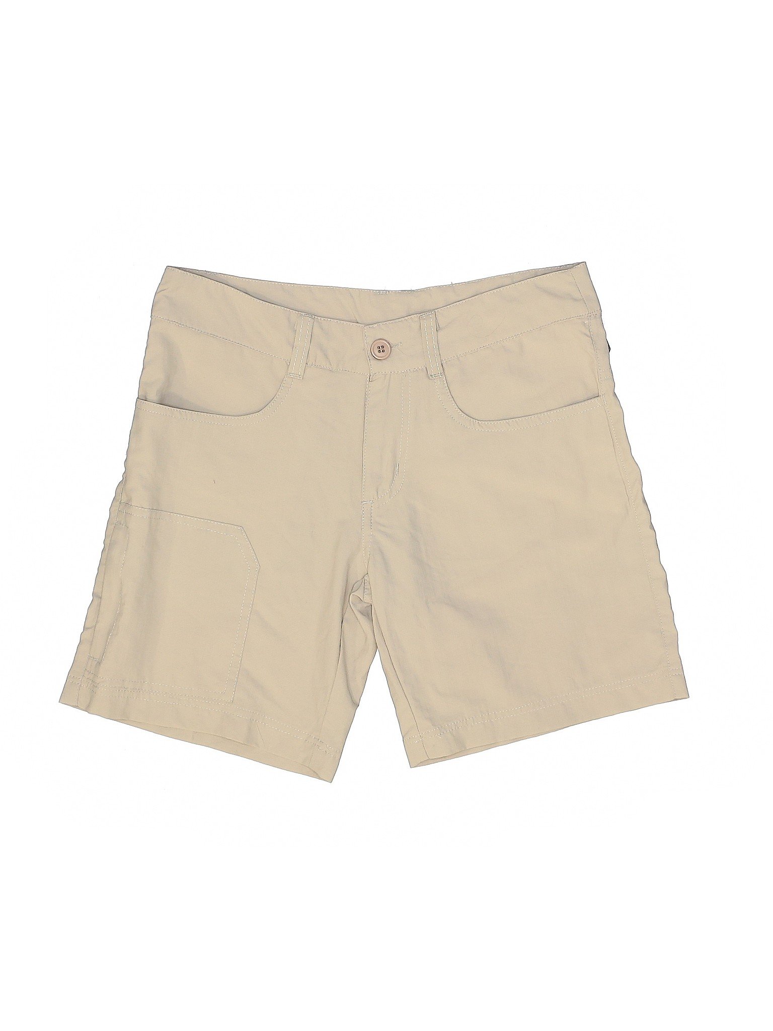 Stillwater Supply Co. 100% Nylon Solid Tan Cargo Shorts Size 6 - 68% ...