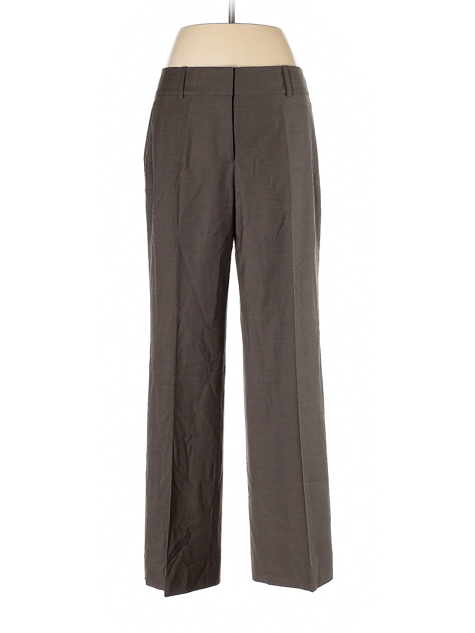 Ann Taylor Women Gray Wool Pants 6 | eBay