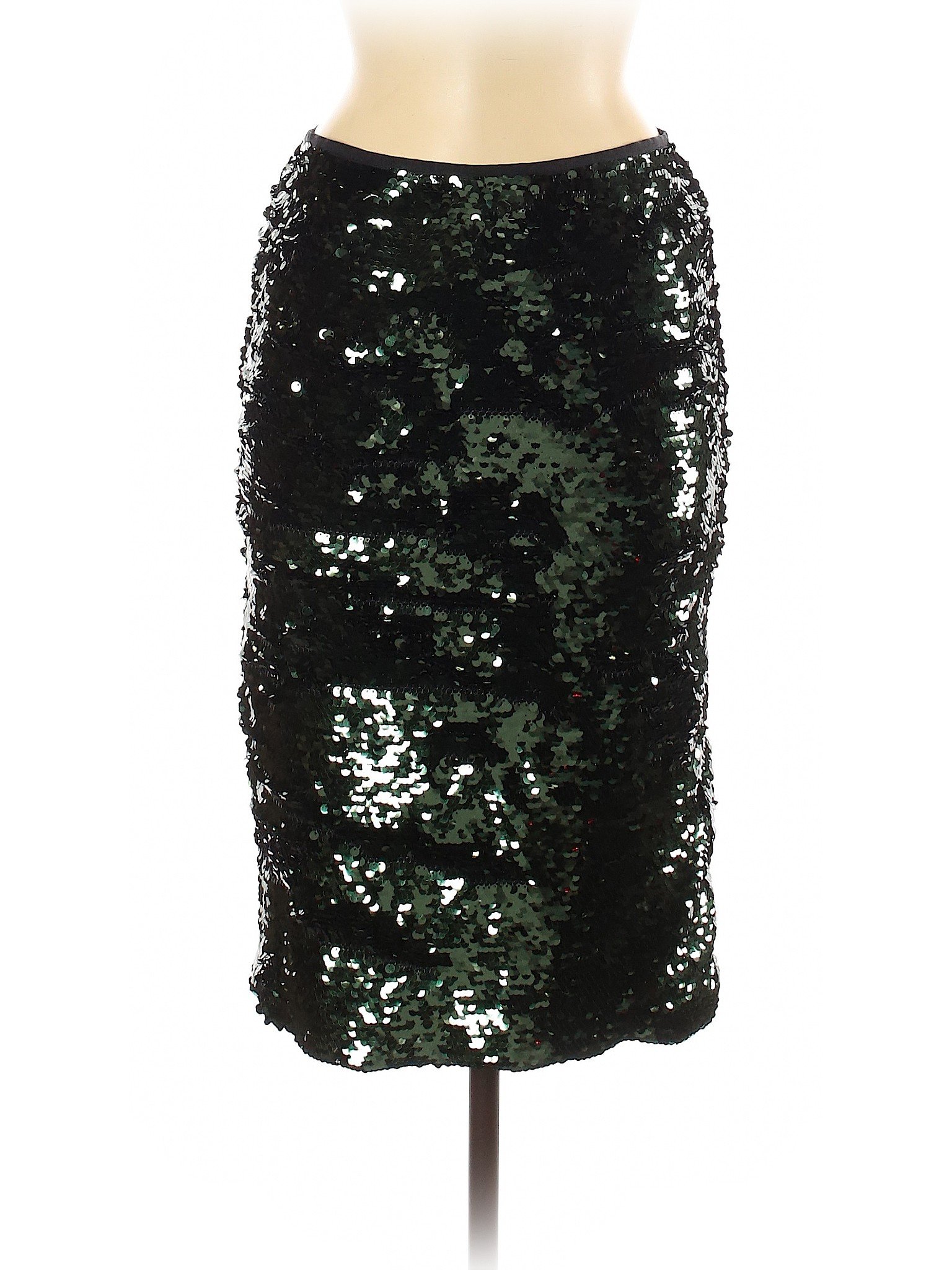 NWT Topshop Women Green Formal Skirt 6 | eBay