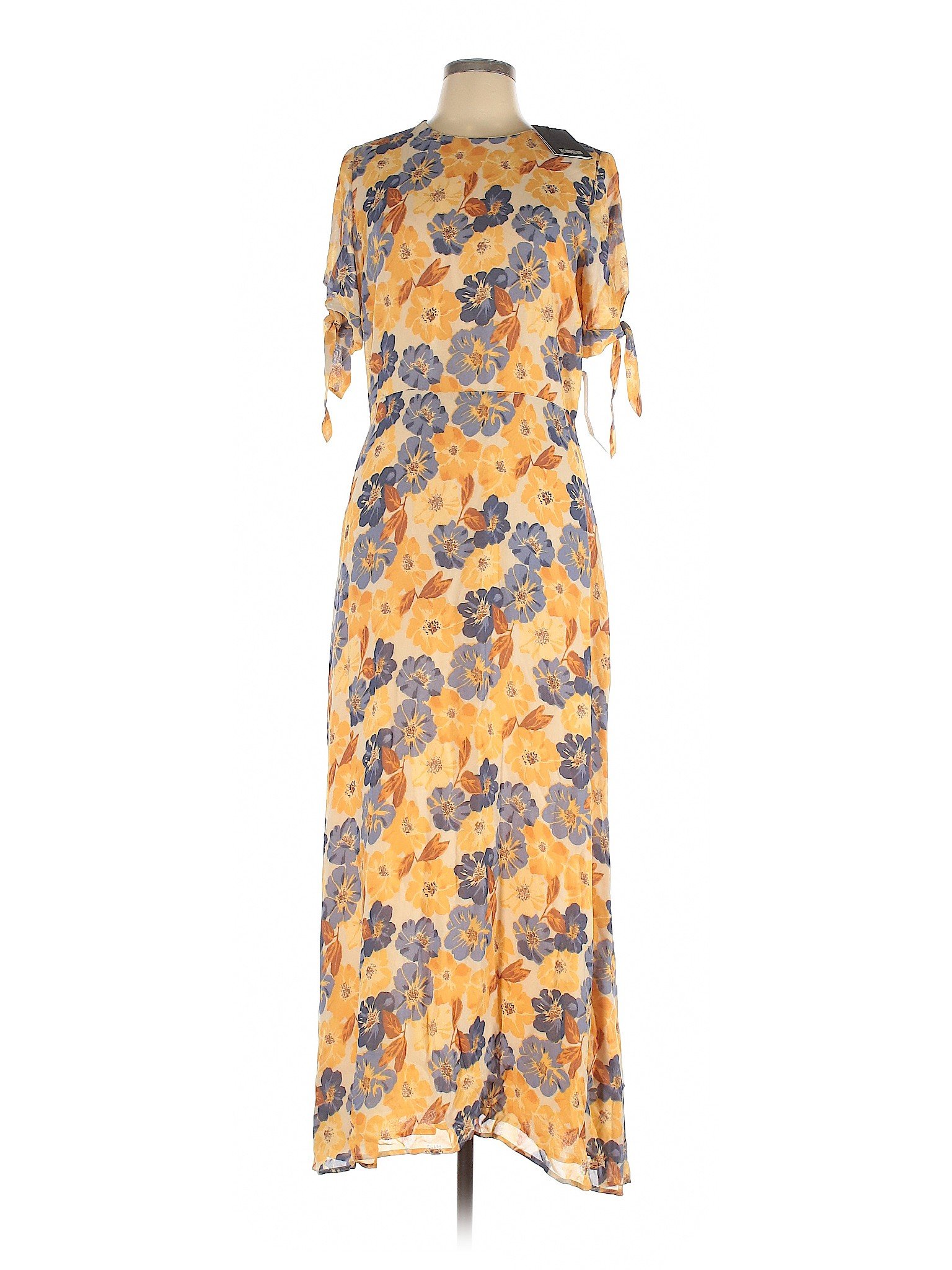 NWT Reformation Women Yellow Casual Dress 12