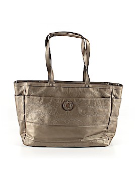 Coach Factory Leather Diaper Bag