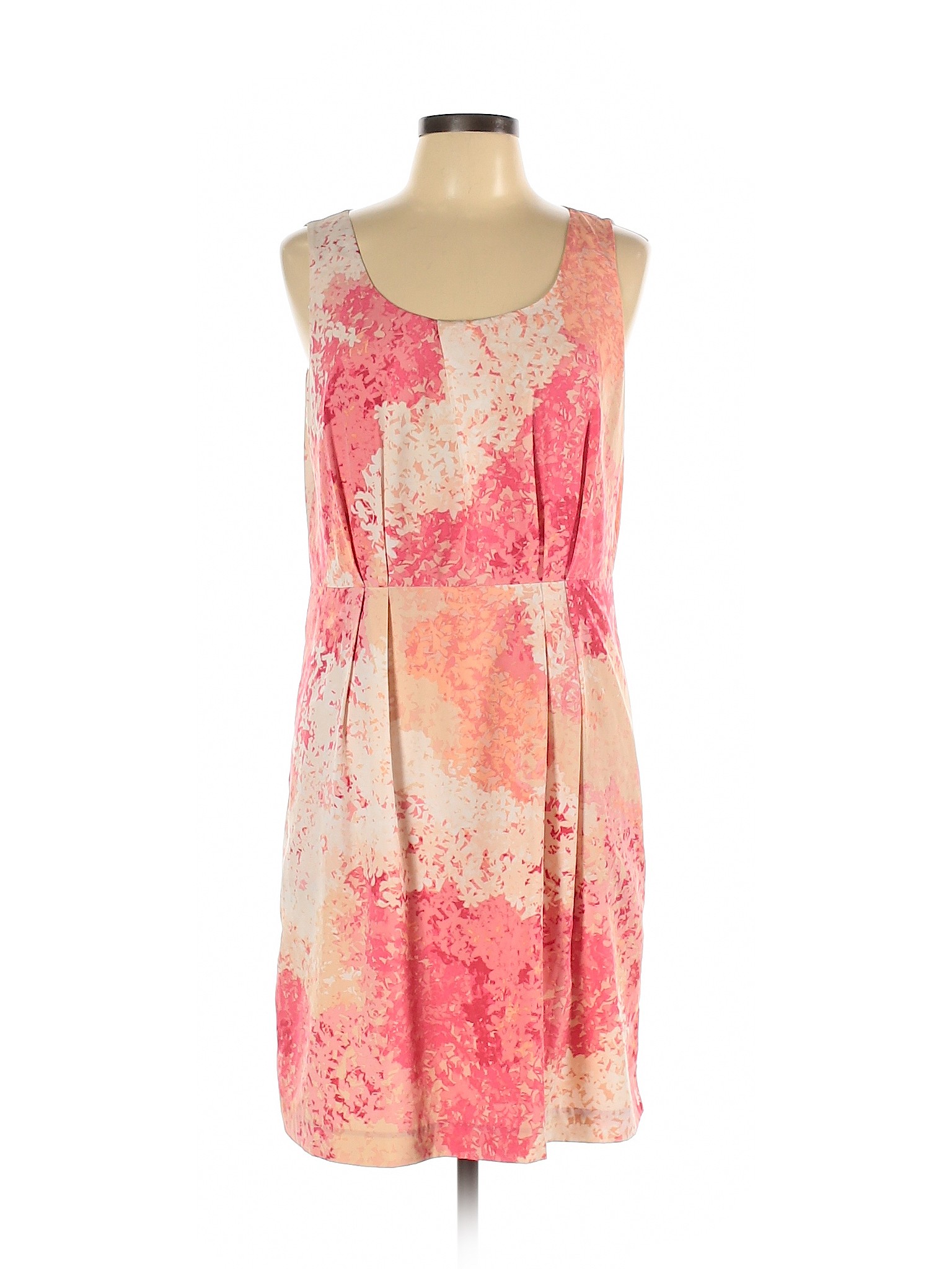 Ann Taylor LOFT Women Pink Casual Dress 12 Petites | eBay