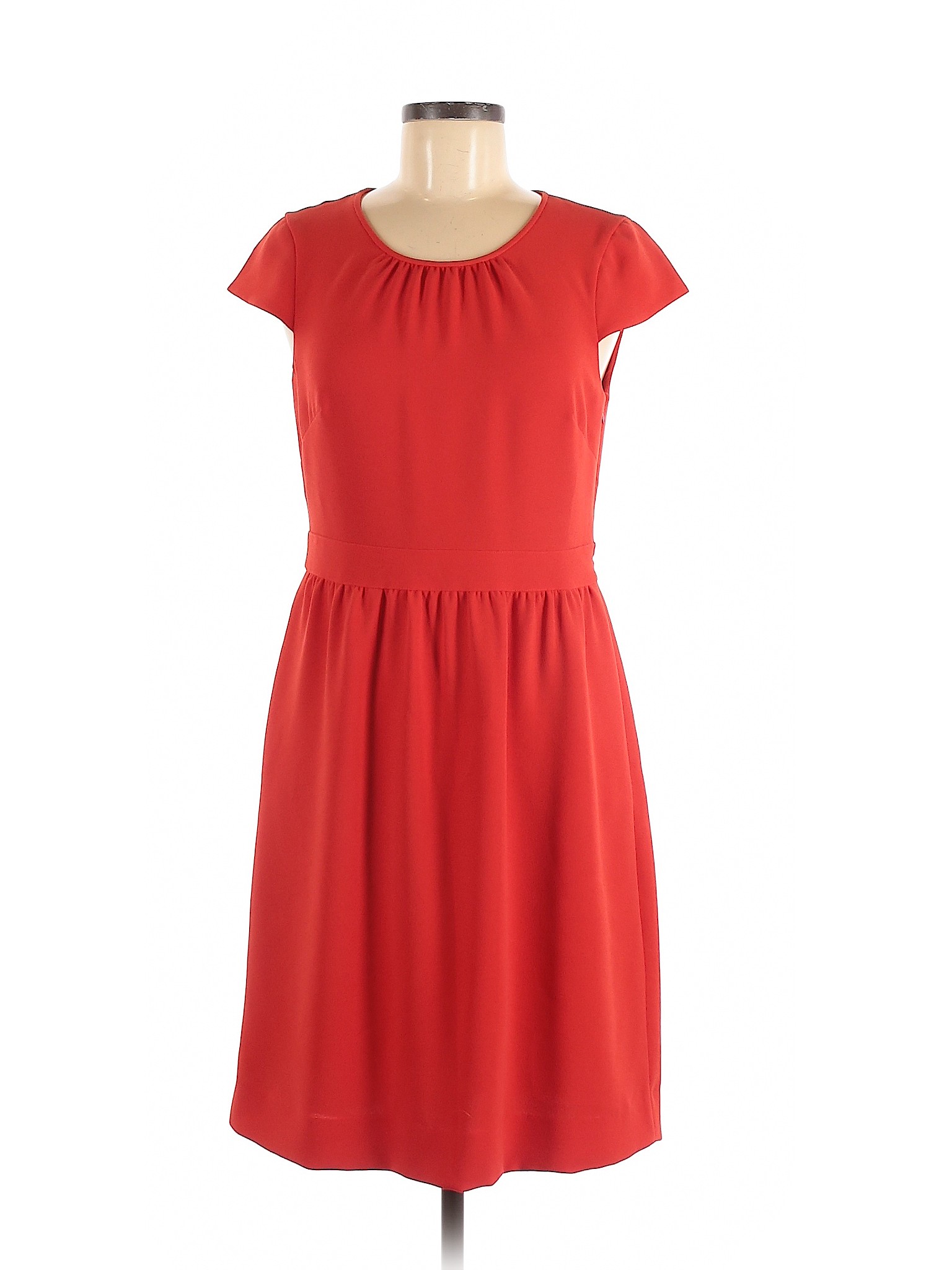 J.Crew Women Red Casual Dress 6 | eBay