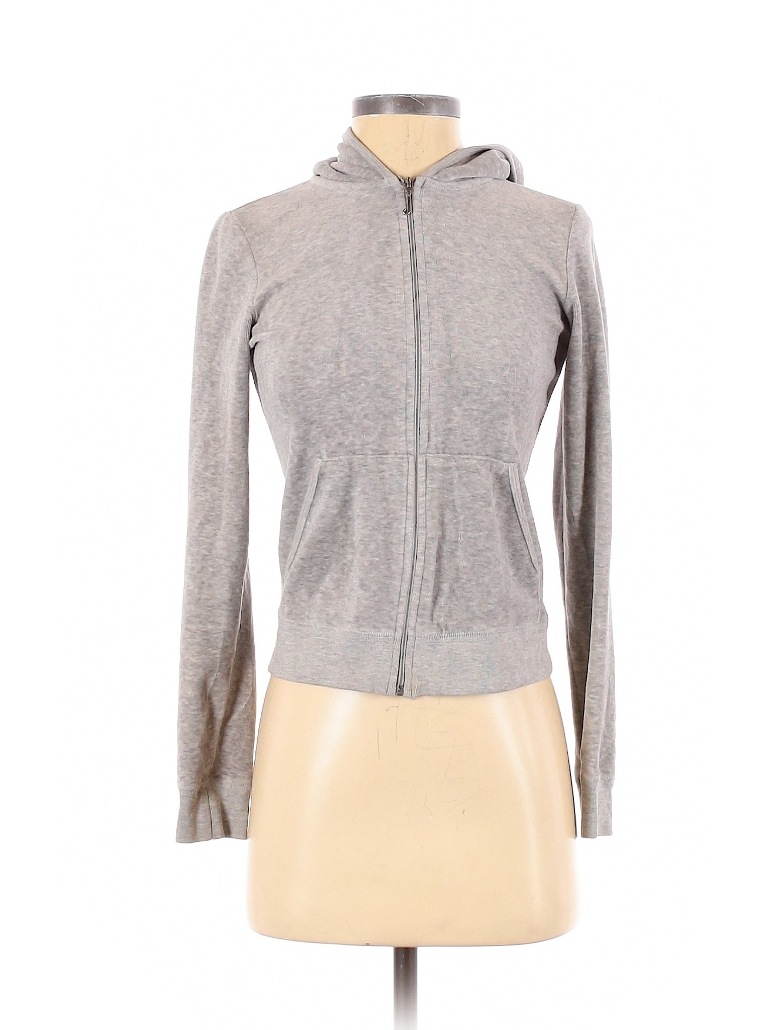 Juicy Couture Women Gray Zip Up Hoodie S | eBay