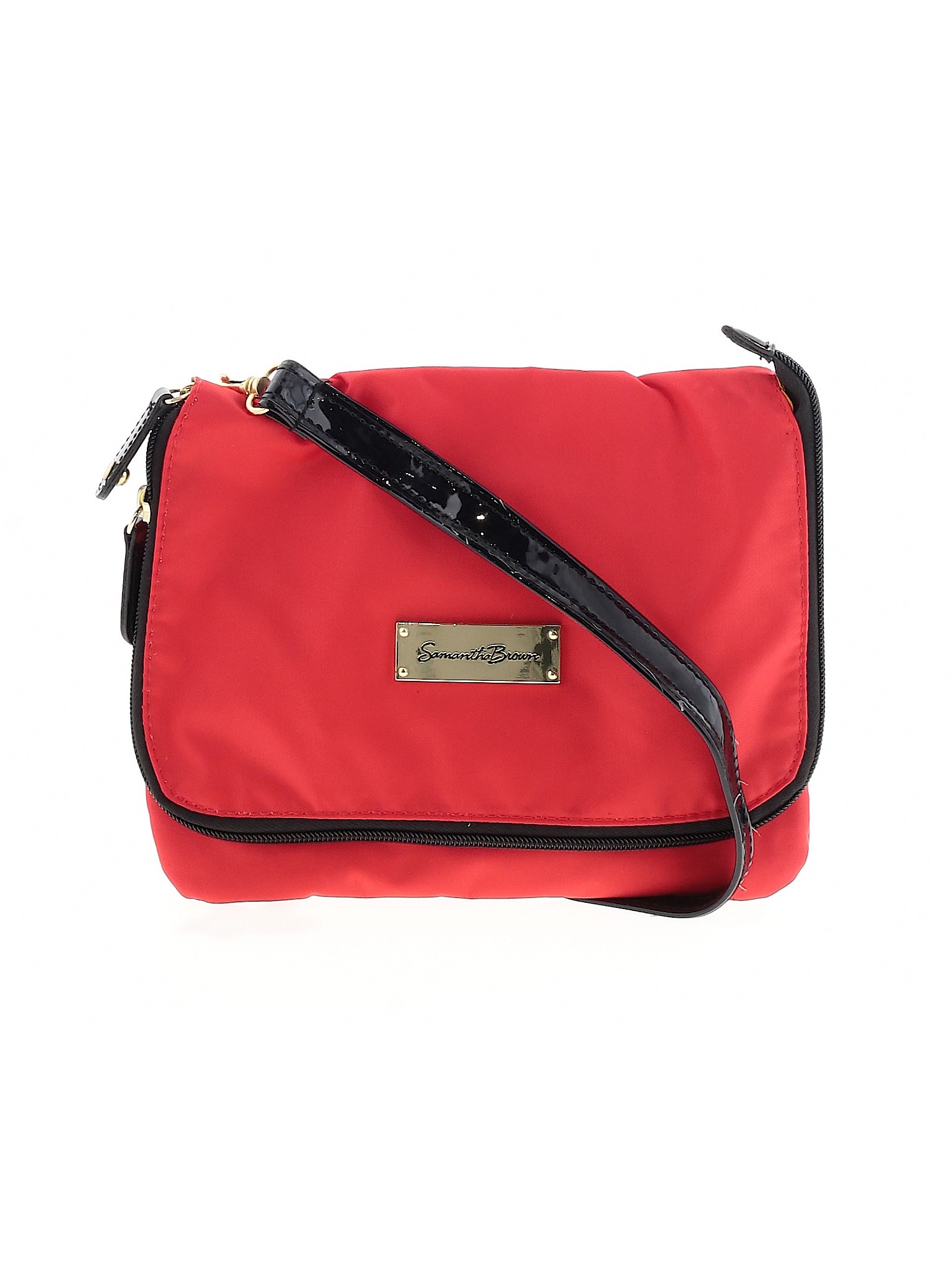 Samantha Brown Women Red Crossbody Bag One Size | eBay