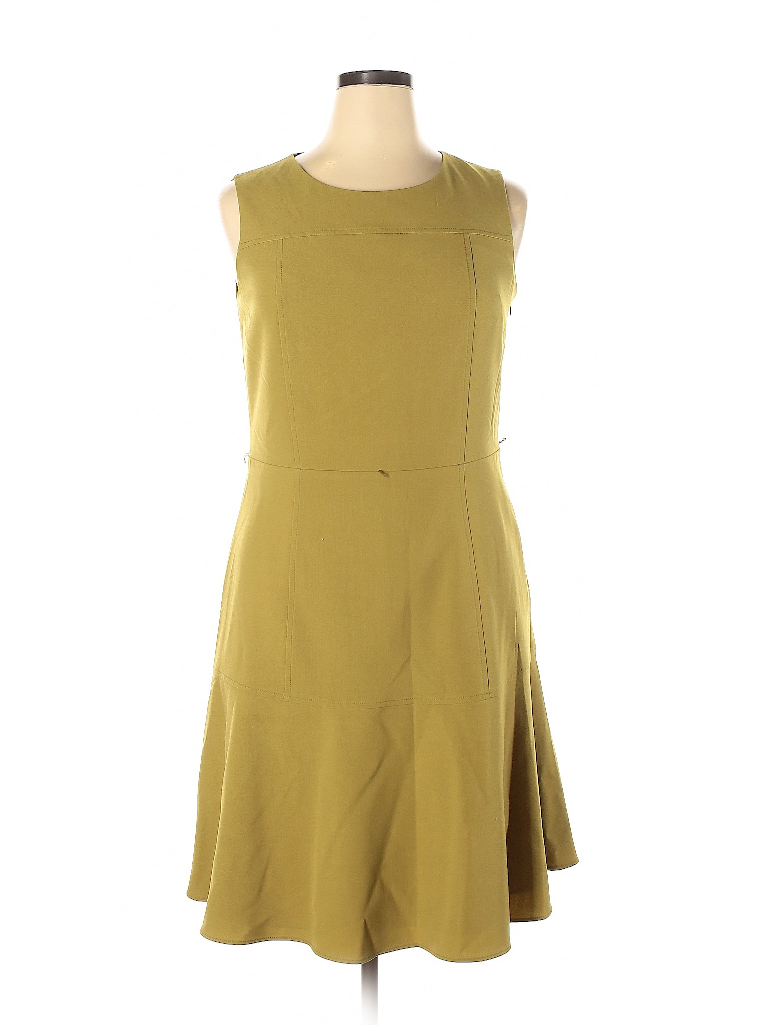 Nine West Women Green Casual Dress 14 | eBay
