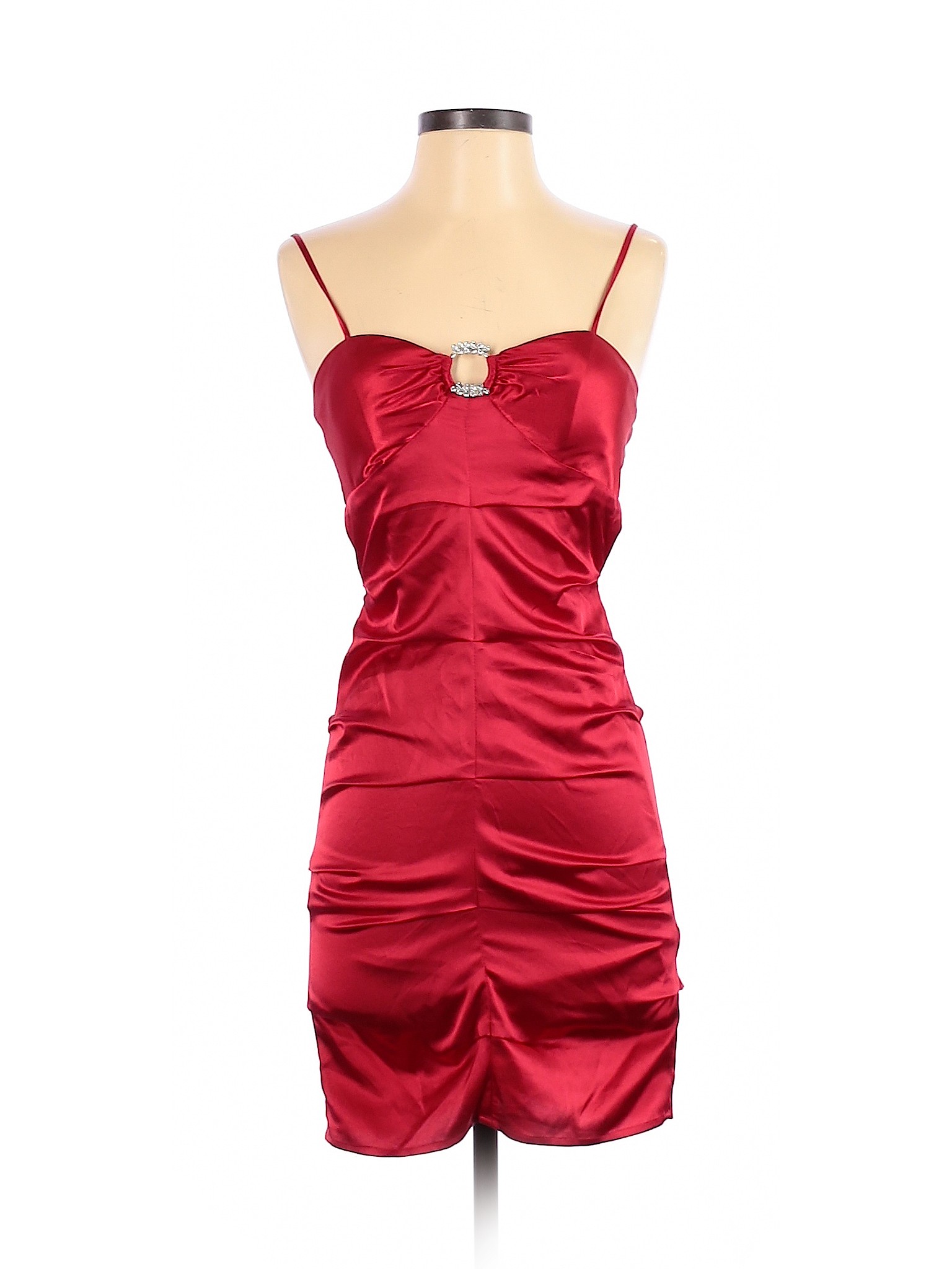 NWT Morgan & Co. Women Red Cocktail Dress XS | eBay