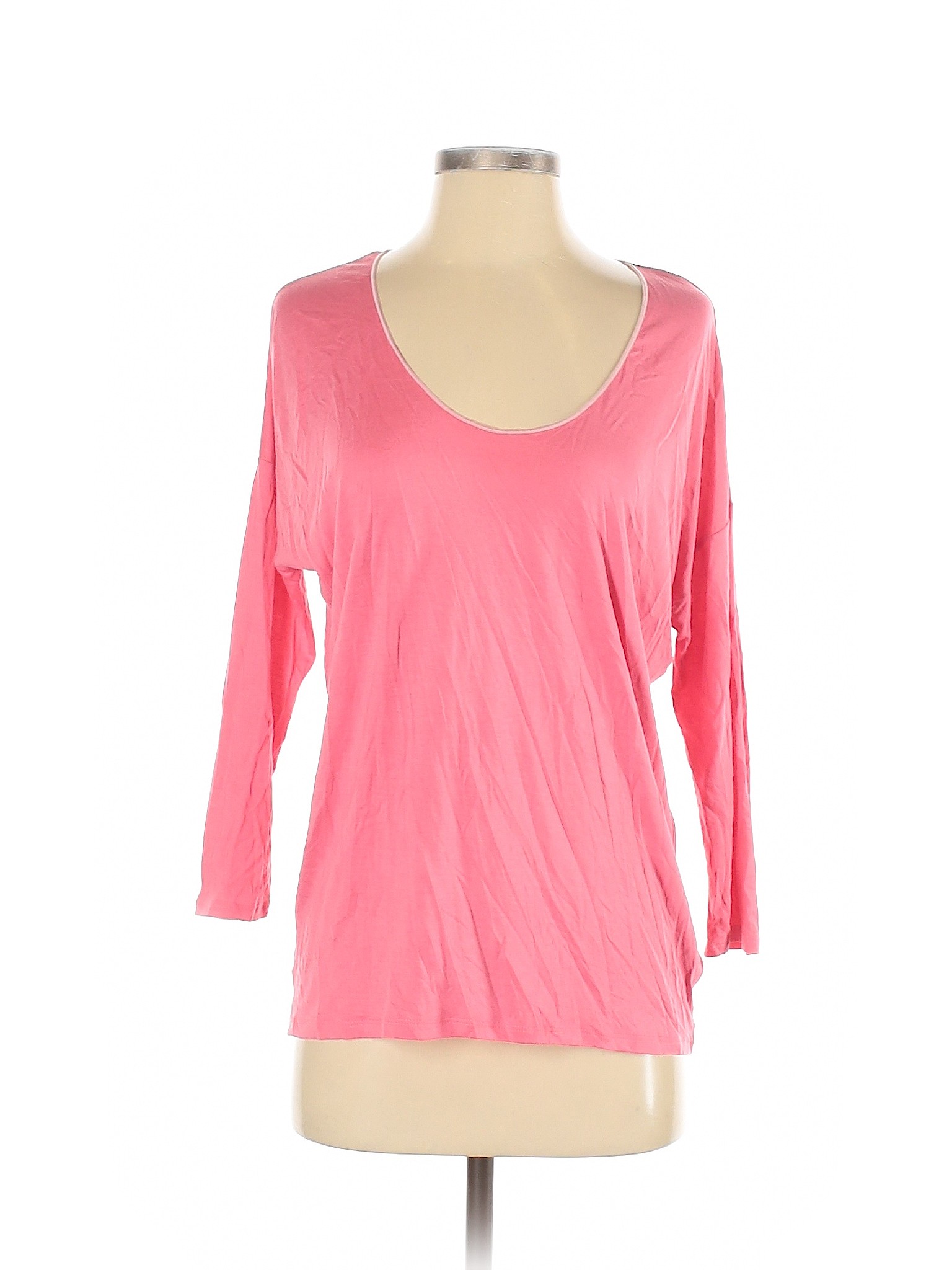 Gap Women Pink 3/4 Sleeve T-Shirt S | eBay