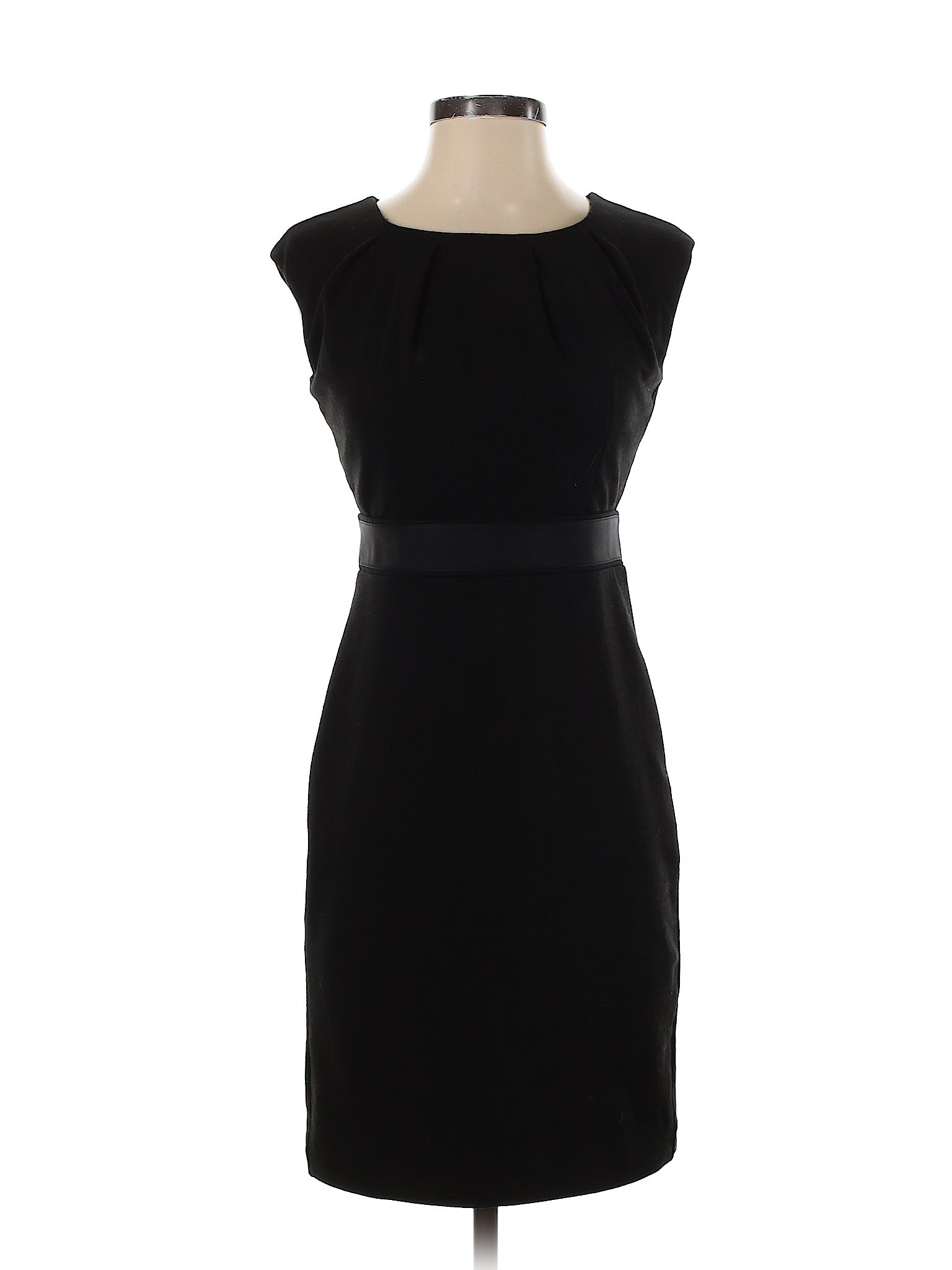 Ann Taylor Women Black Casual Dress 00 Petites | eBay