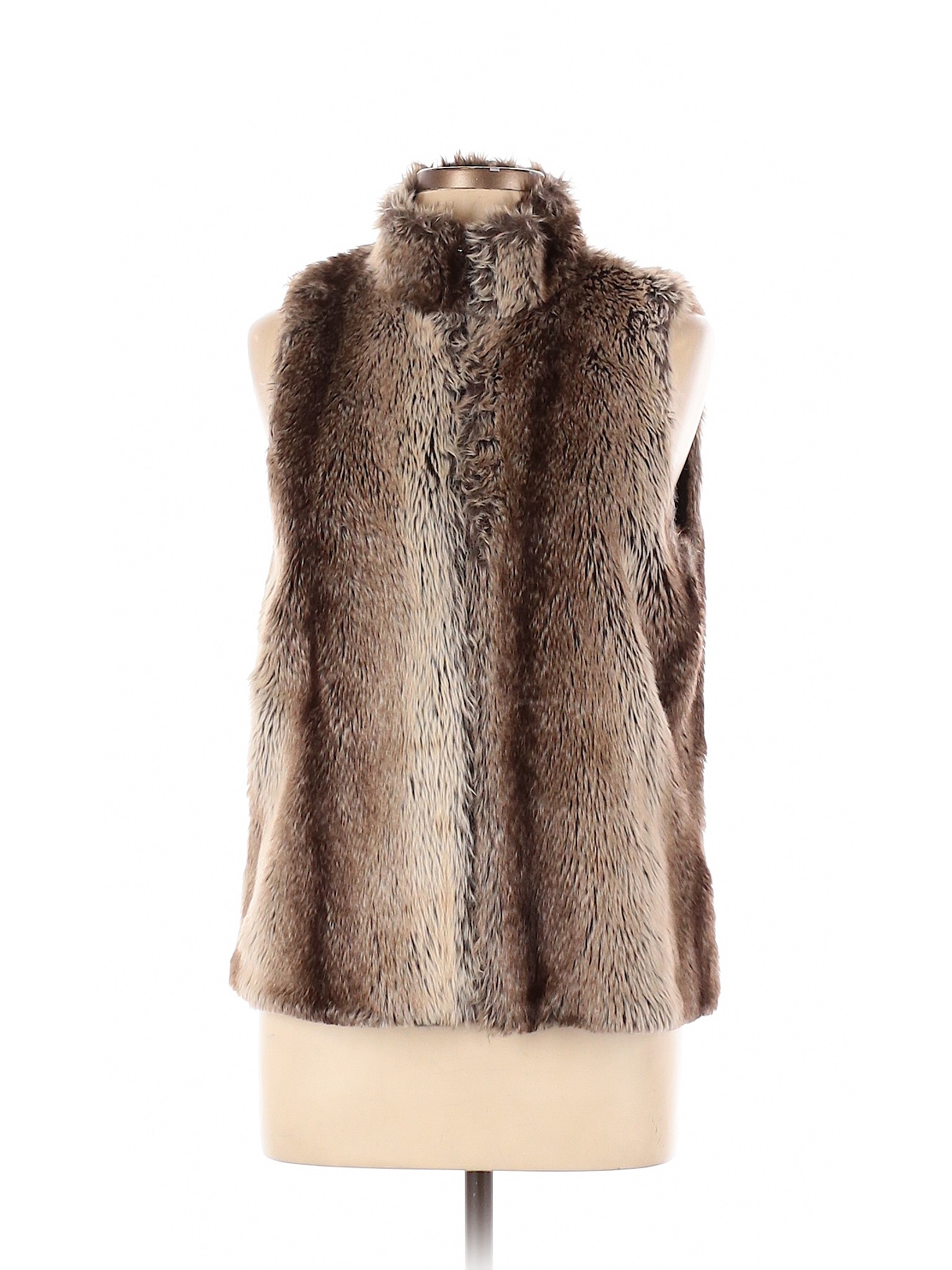 Forever 21 Women Brown Faux Fur Jacket M | eBay