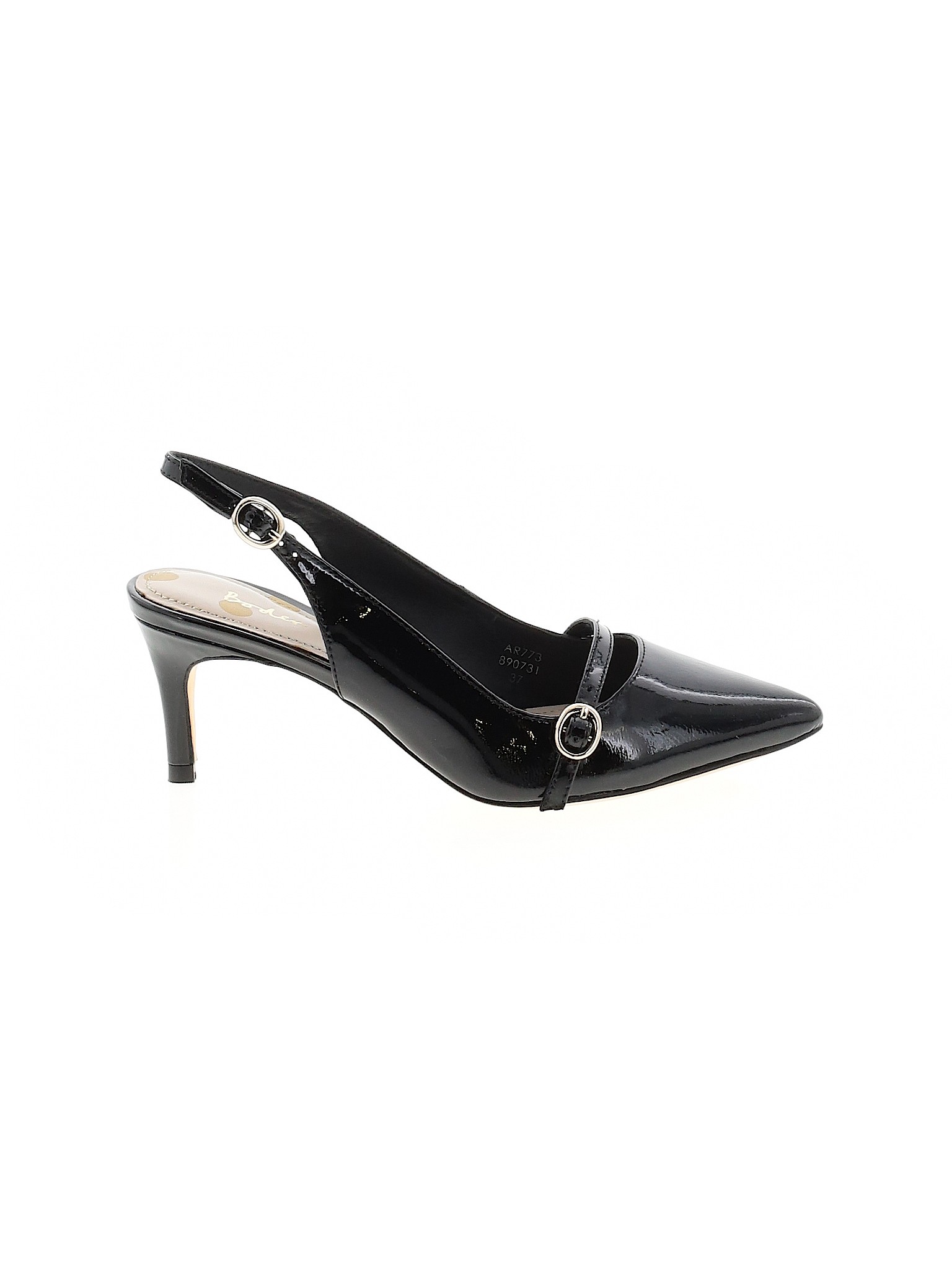 boden black heels