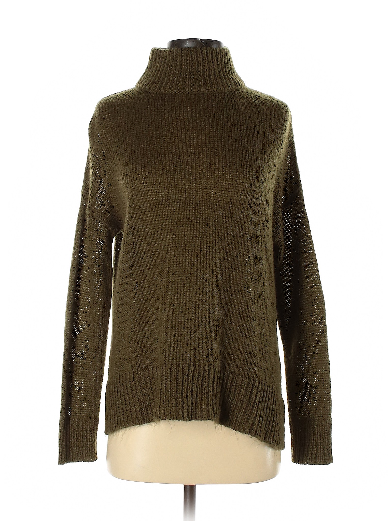 New Look Women Green Turtleneck Sweater S | eBay