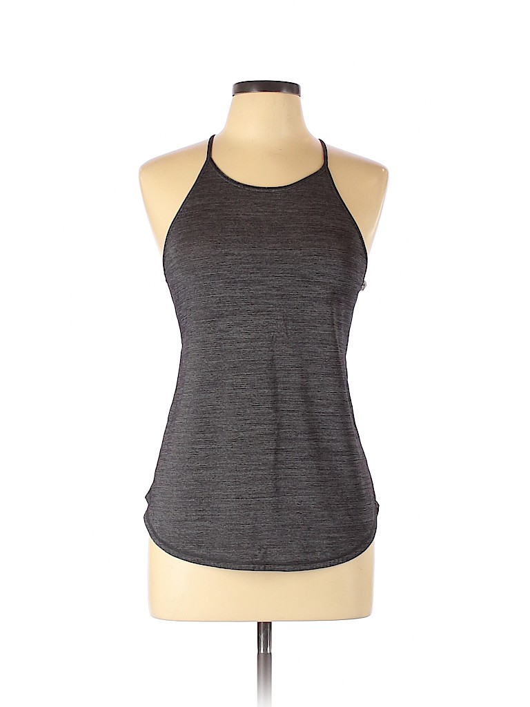 Lululemon Athletica Stripes Gray Active T-Shirt Size 8 - 35% off | thredUP