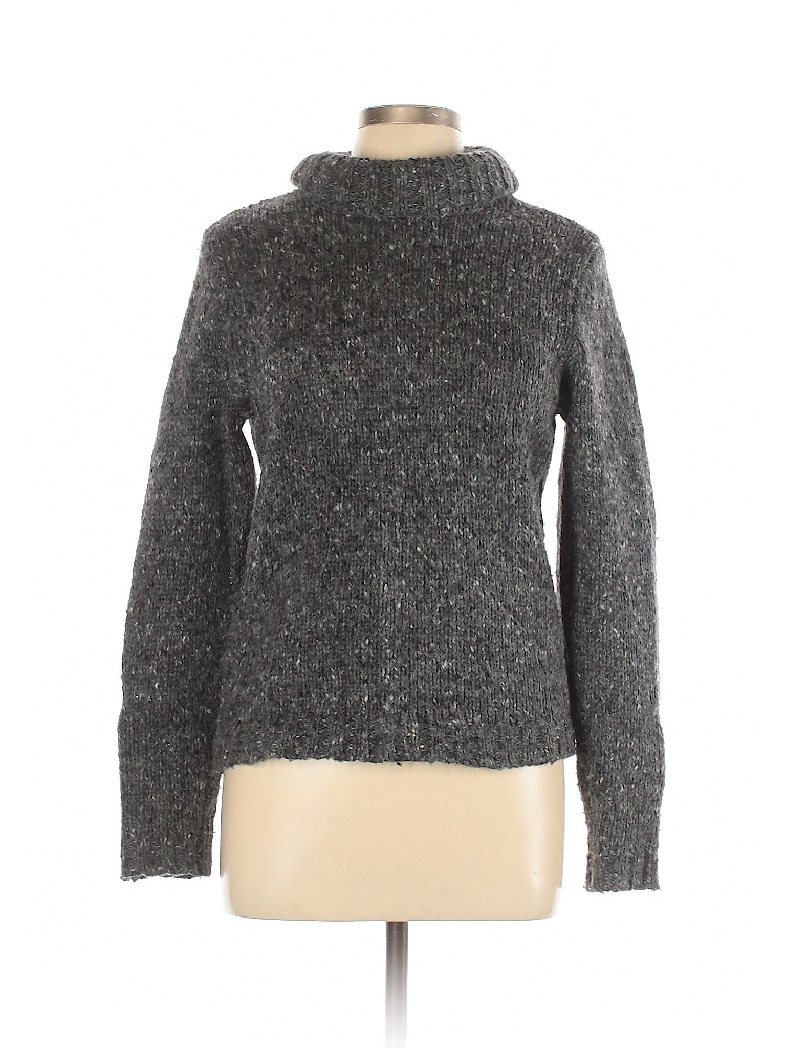 Lauren by Ralph Lauren Gray Turtleneck Sweater Size L - 84% off | thredUP