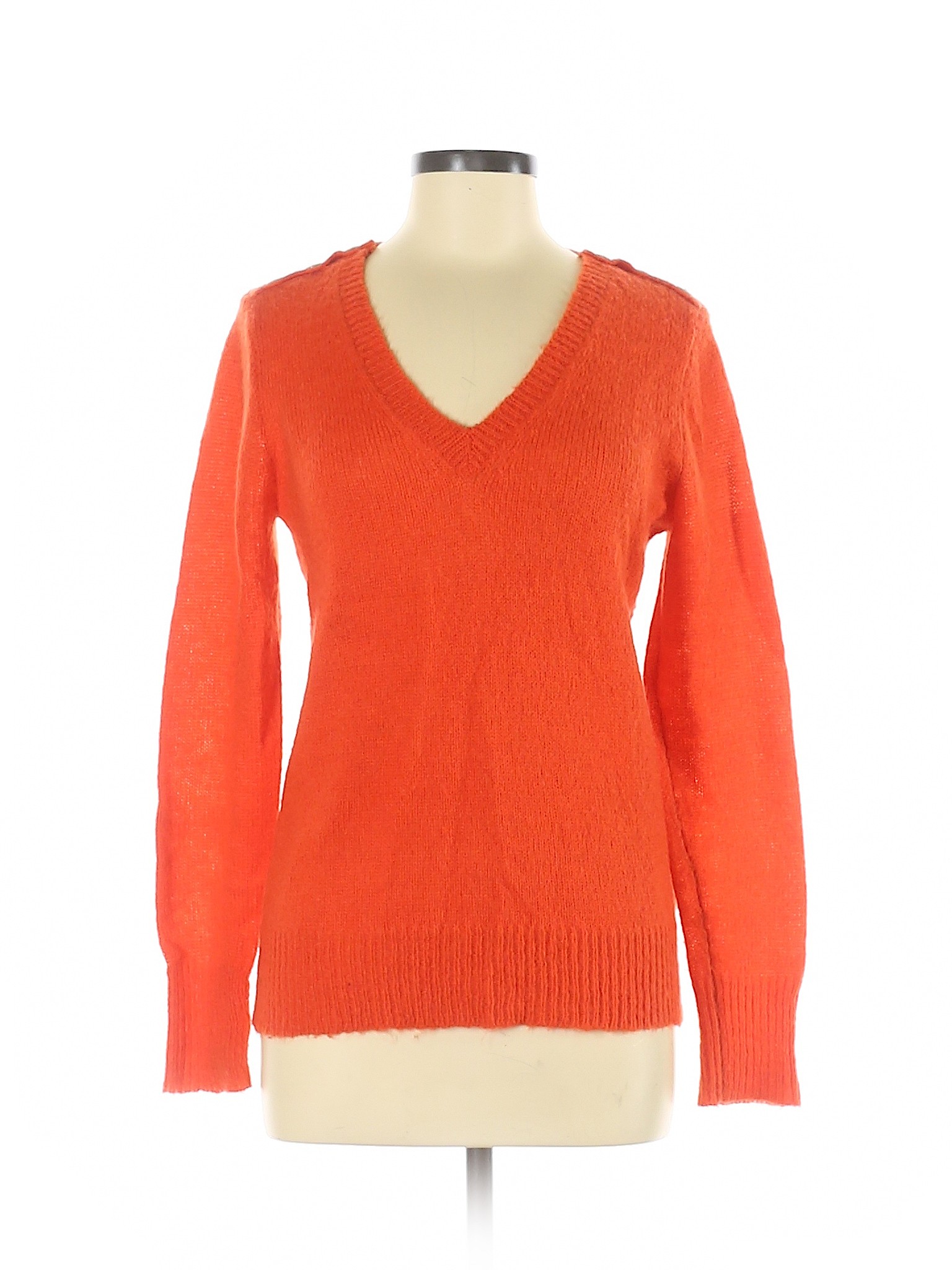 J.Crew Women Orange Pullover Sweater M | eBay