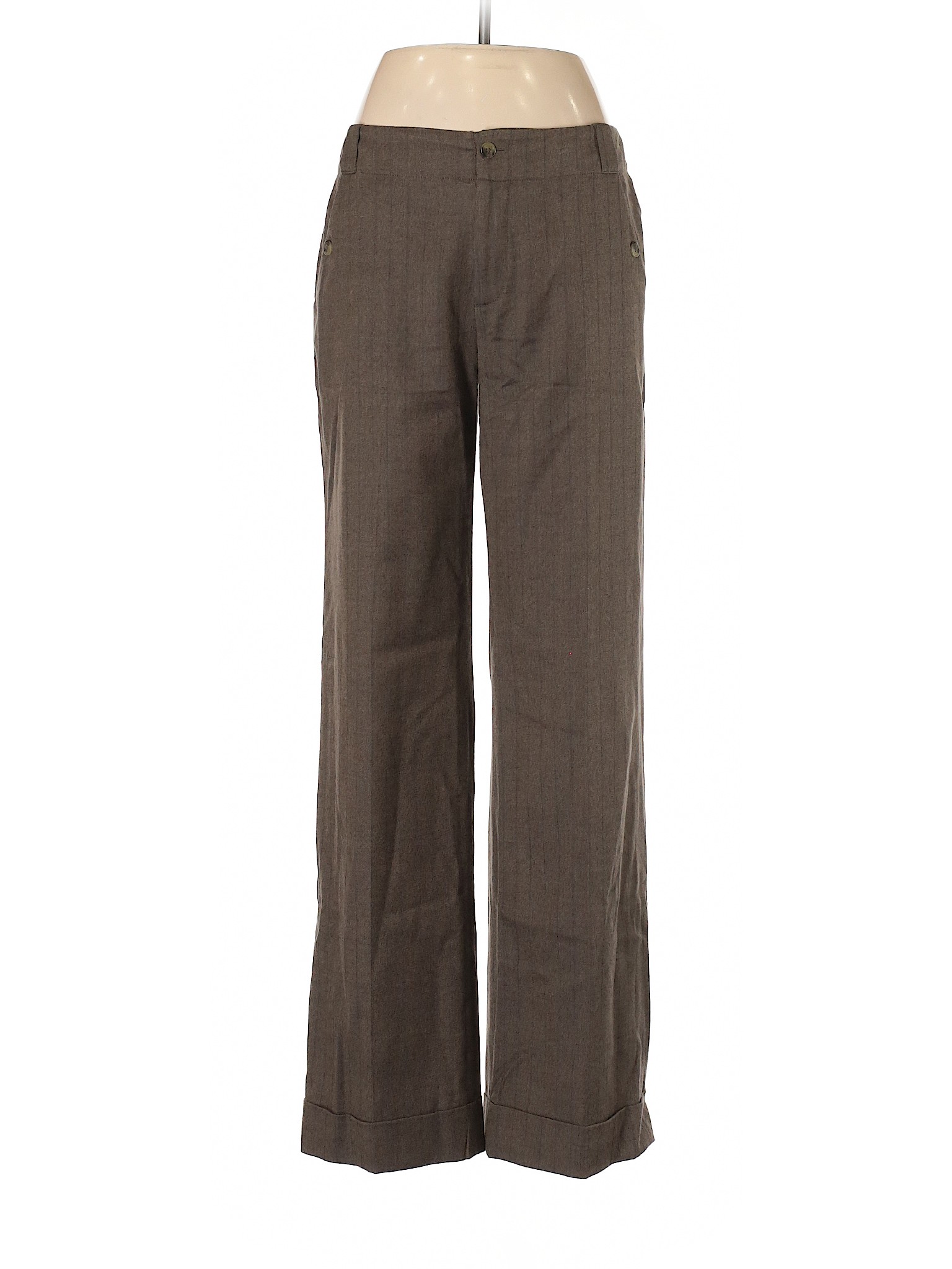 Sundance Women Brown Wool Pants 6 | eBay