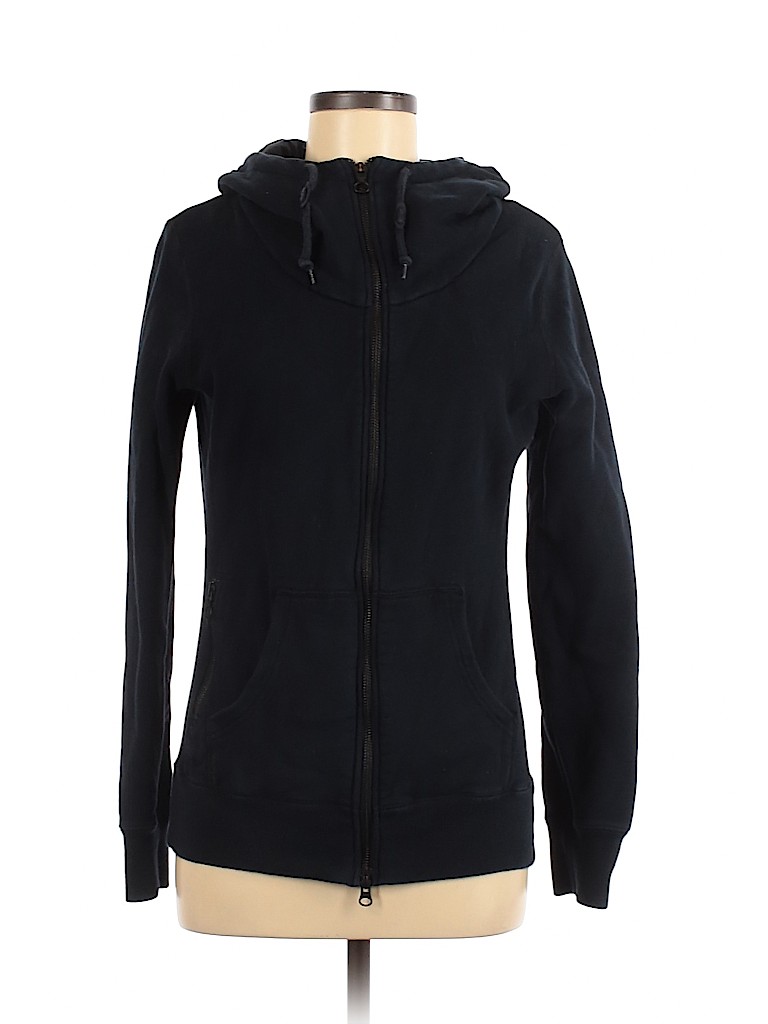 Nike x ACG 100% Cotton Solid Black Blue Zip Up Hoodie Size M - 84% off ...