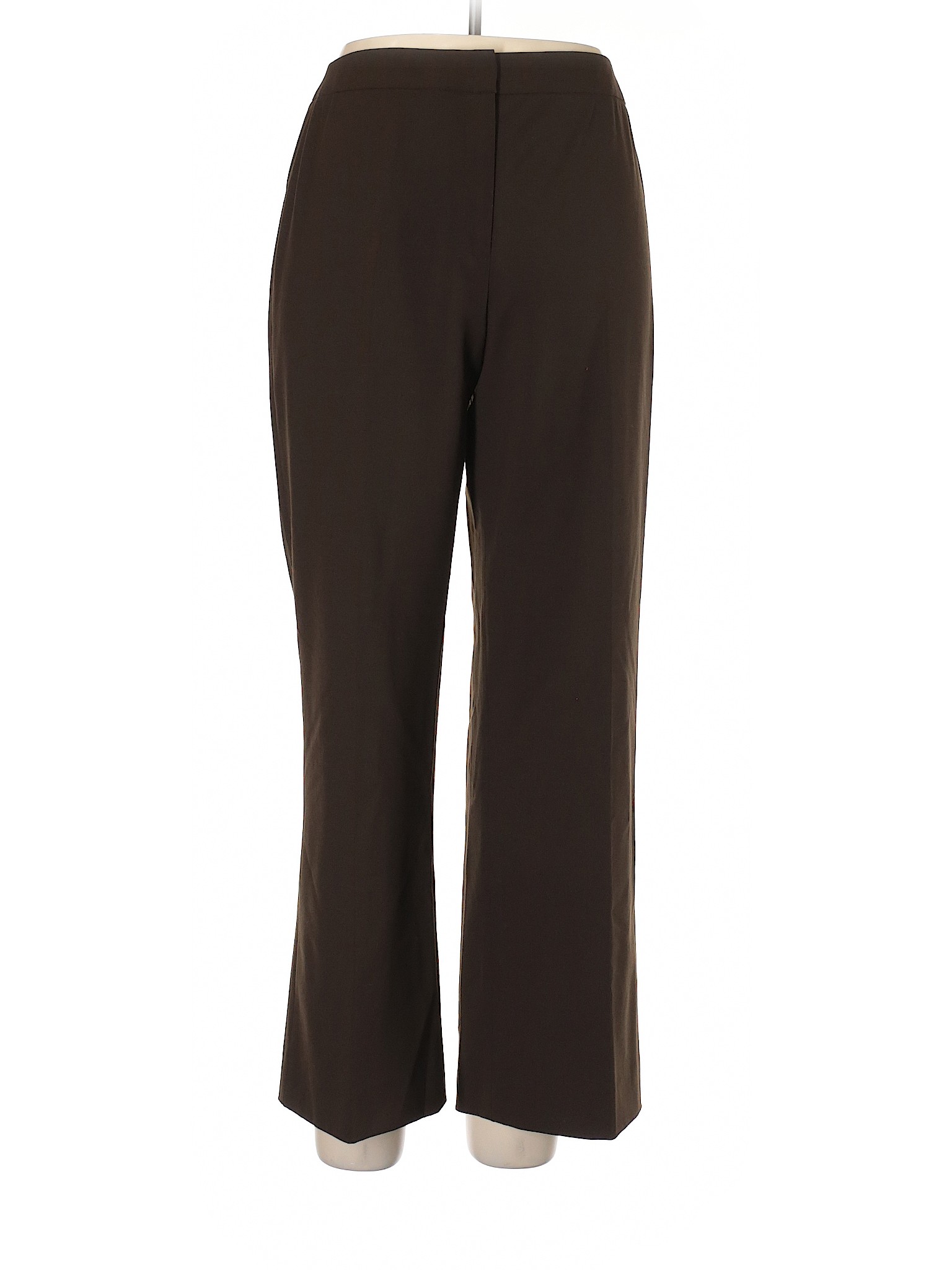 Lafayette 148 New York Women Brown Wool Pants 12 eBay