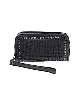 Platania Leather Wristlet