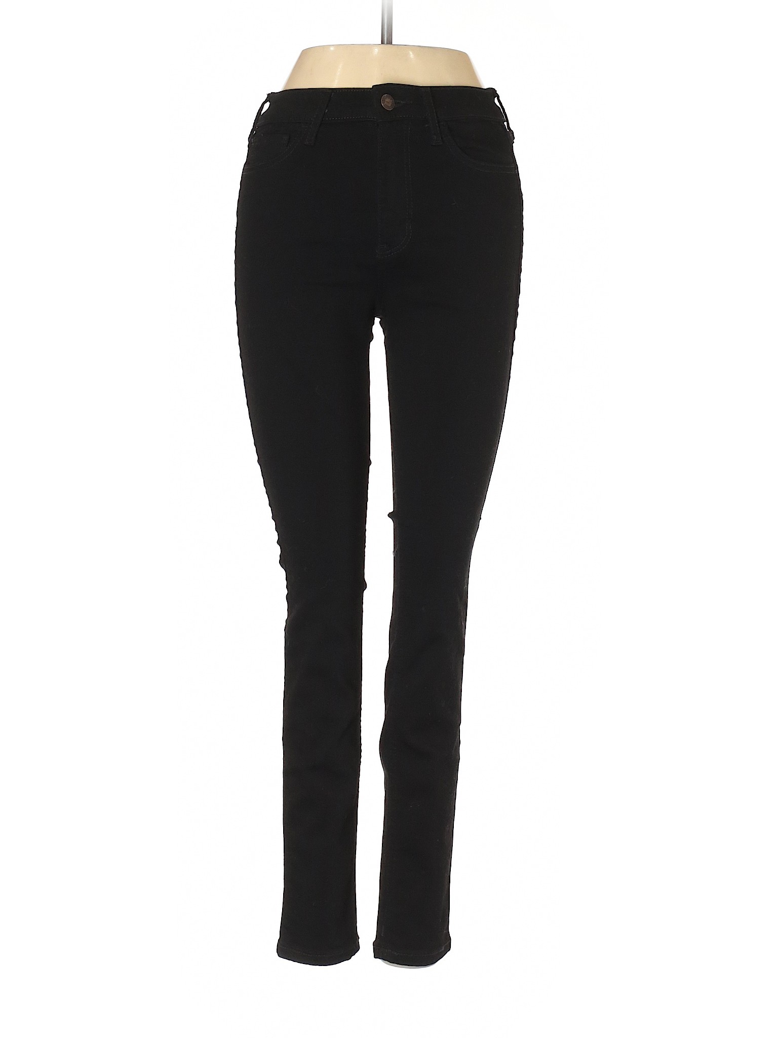 black jeggings hollister