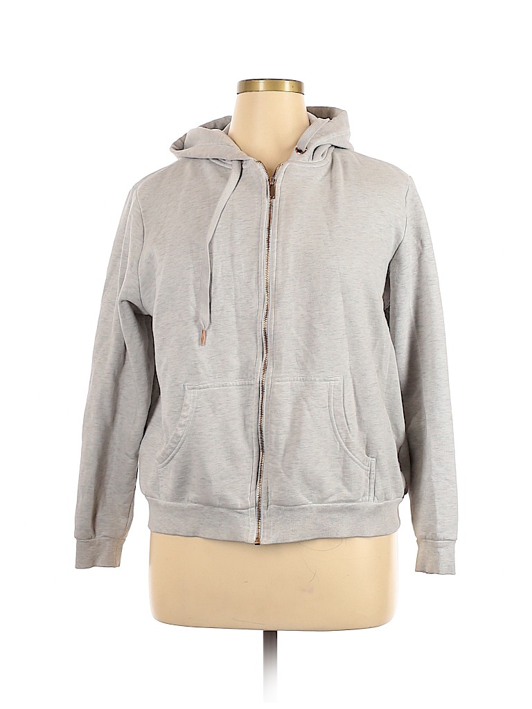 H&M Gray Zip Up Hoodie Size XL - 55% off | thredUP