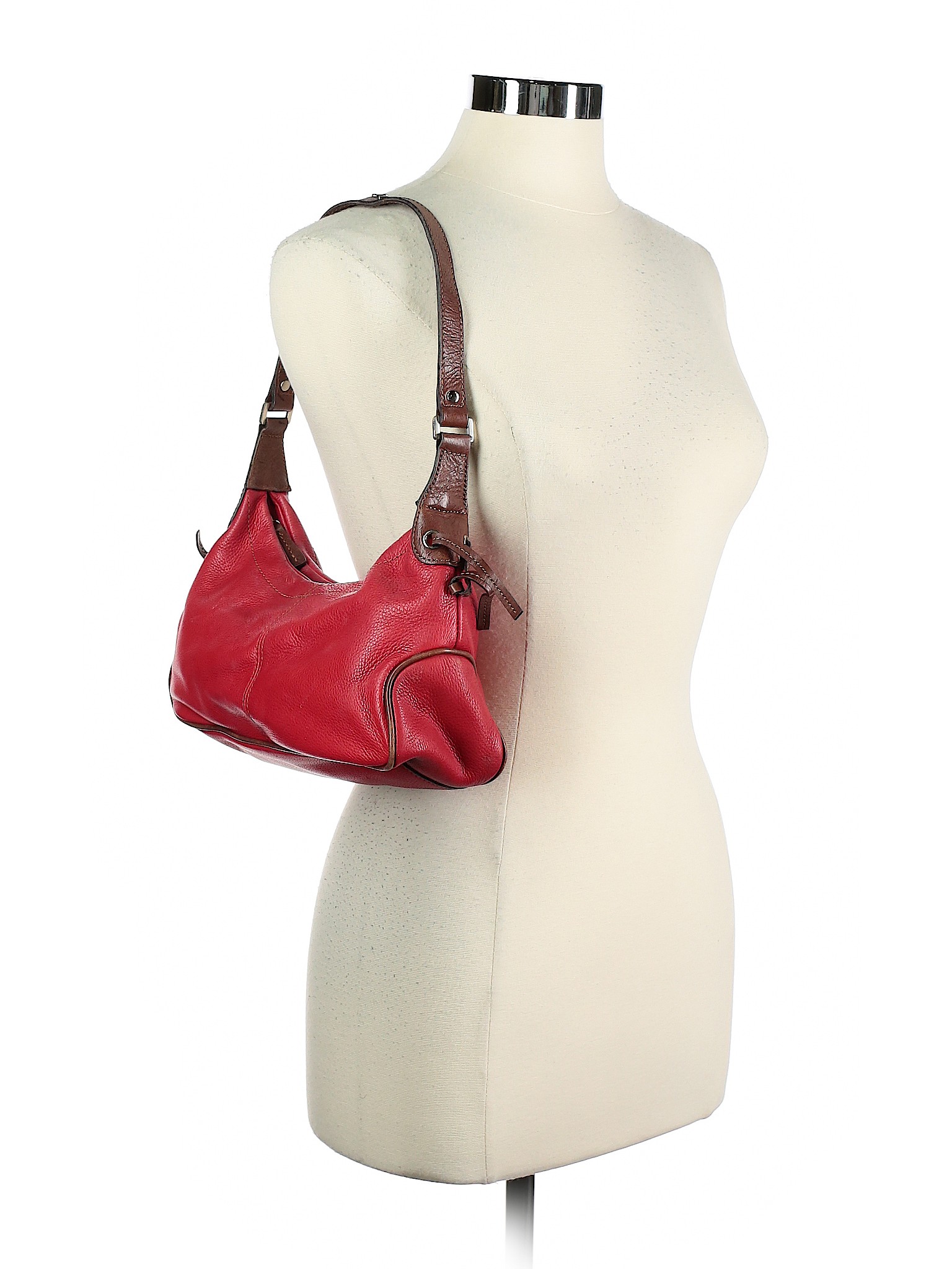 Fossil Women Red Leather Shoulder Bag One Size | eBay