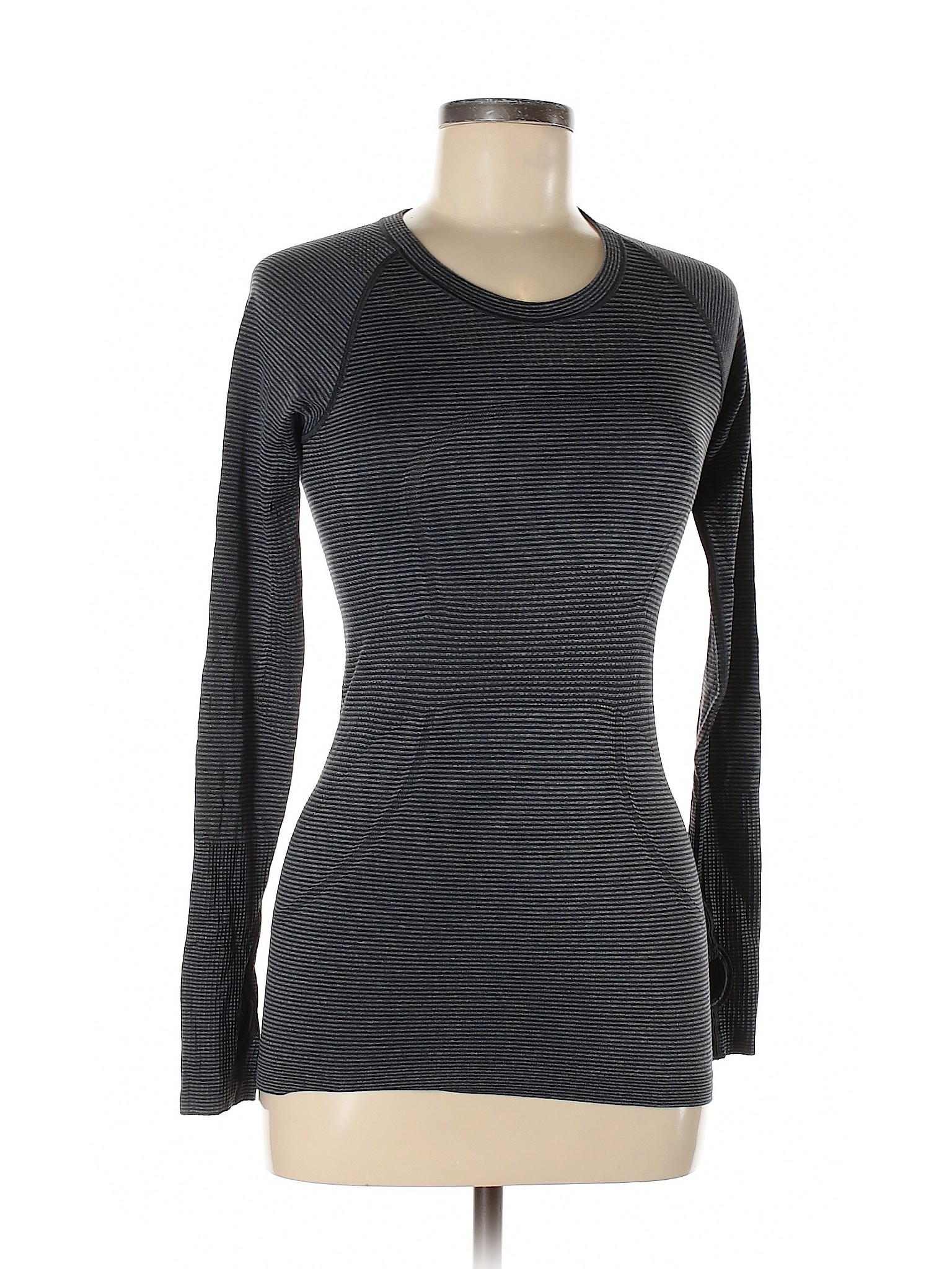 Lululemon Athletica Gray Active T-Shirt Size 6 - 35% off | thredUP