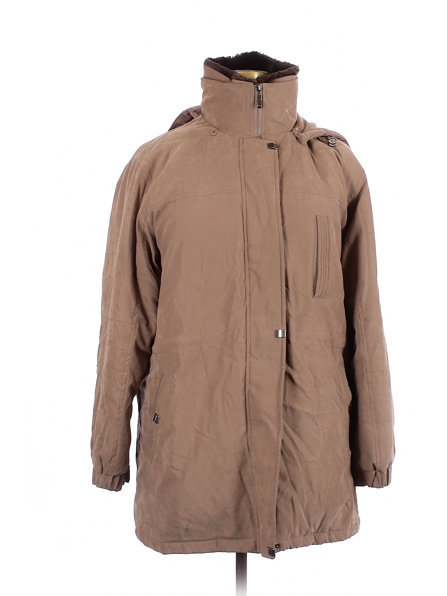 Fitz-Wright Women Brown Coat XL | eBay