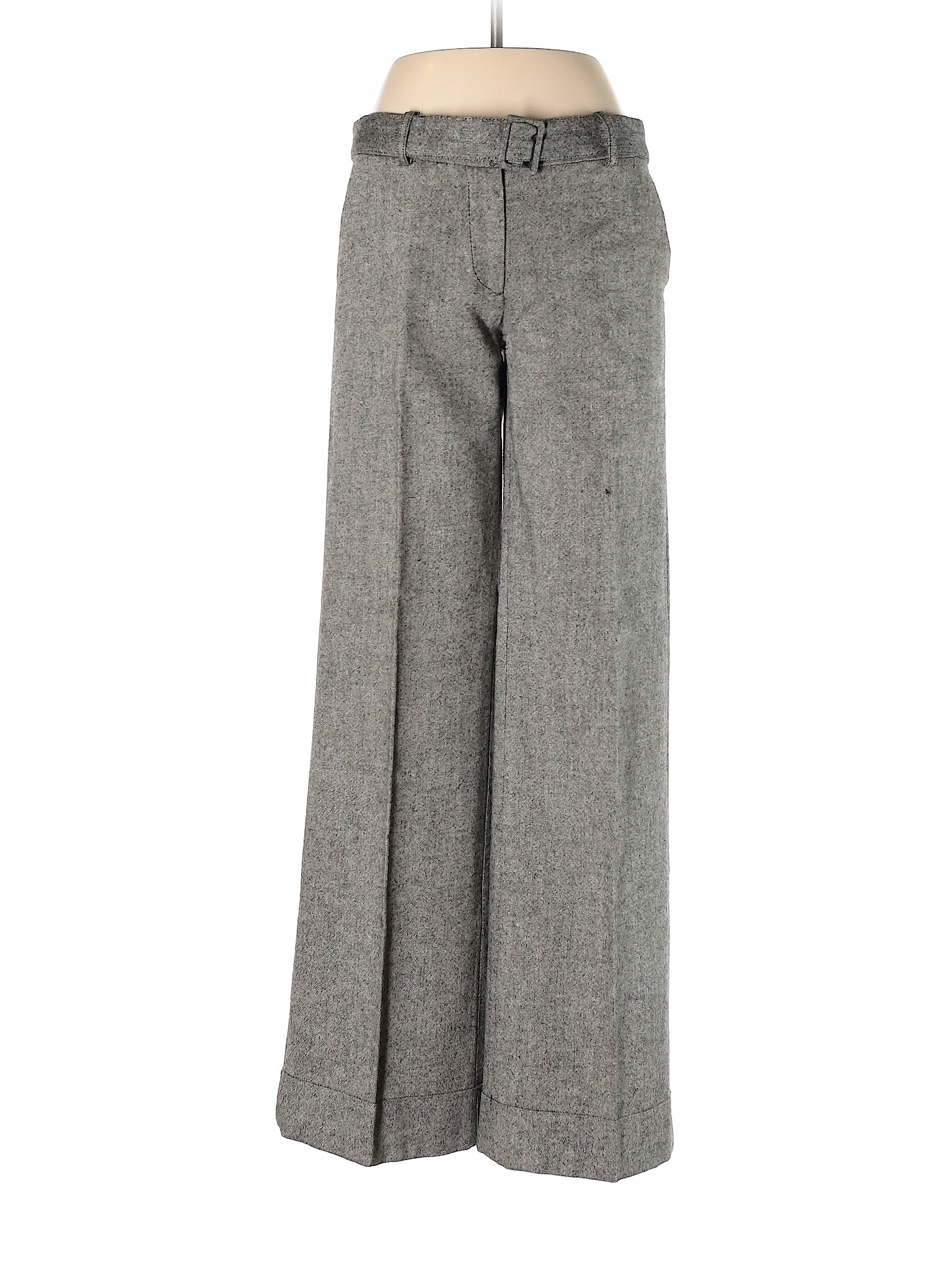 H&M Women Gray Dress Pants 6 | eBay