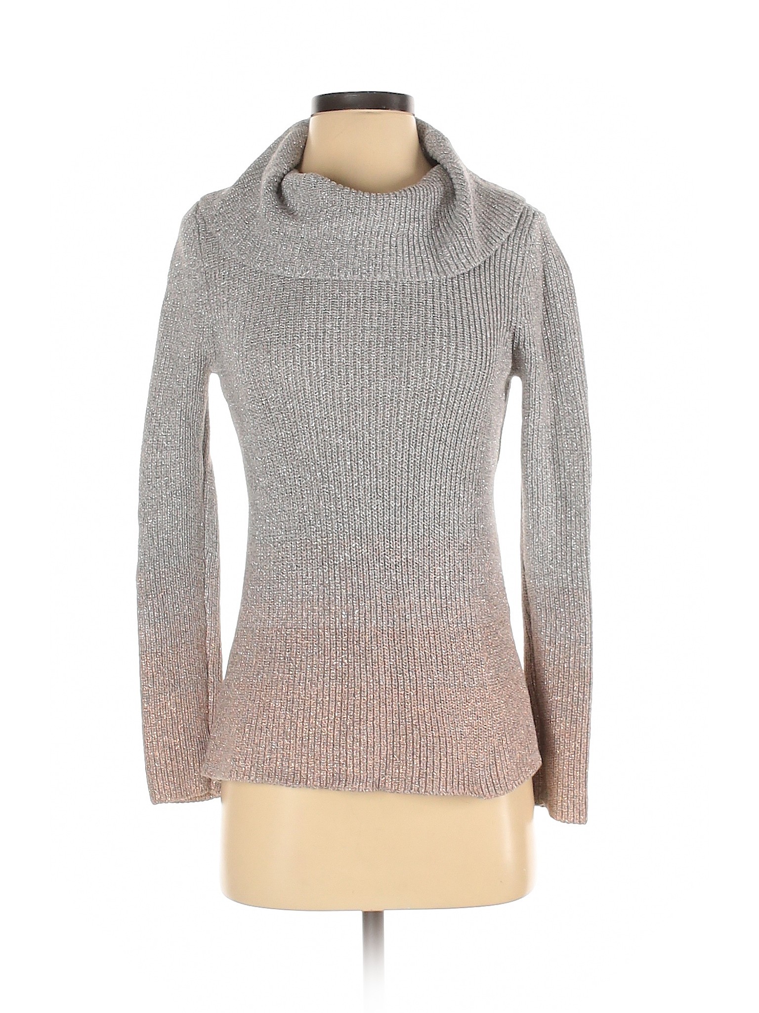 White House Black Market Women Gray Pullover Sweater S | eBay