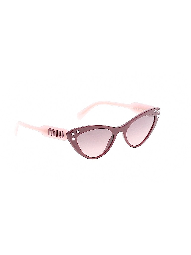 Miu Miu Red Sunglasses One Size - photo 1