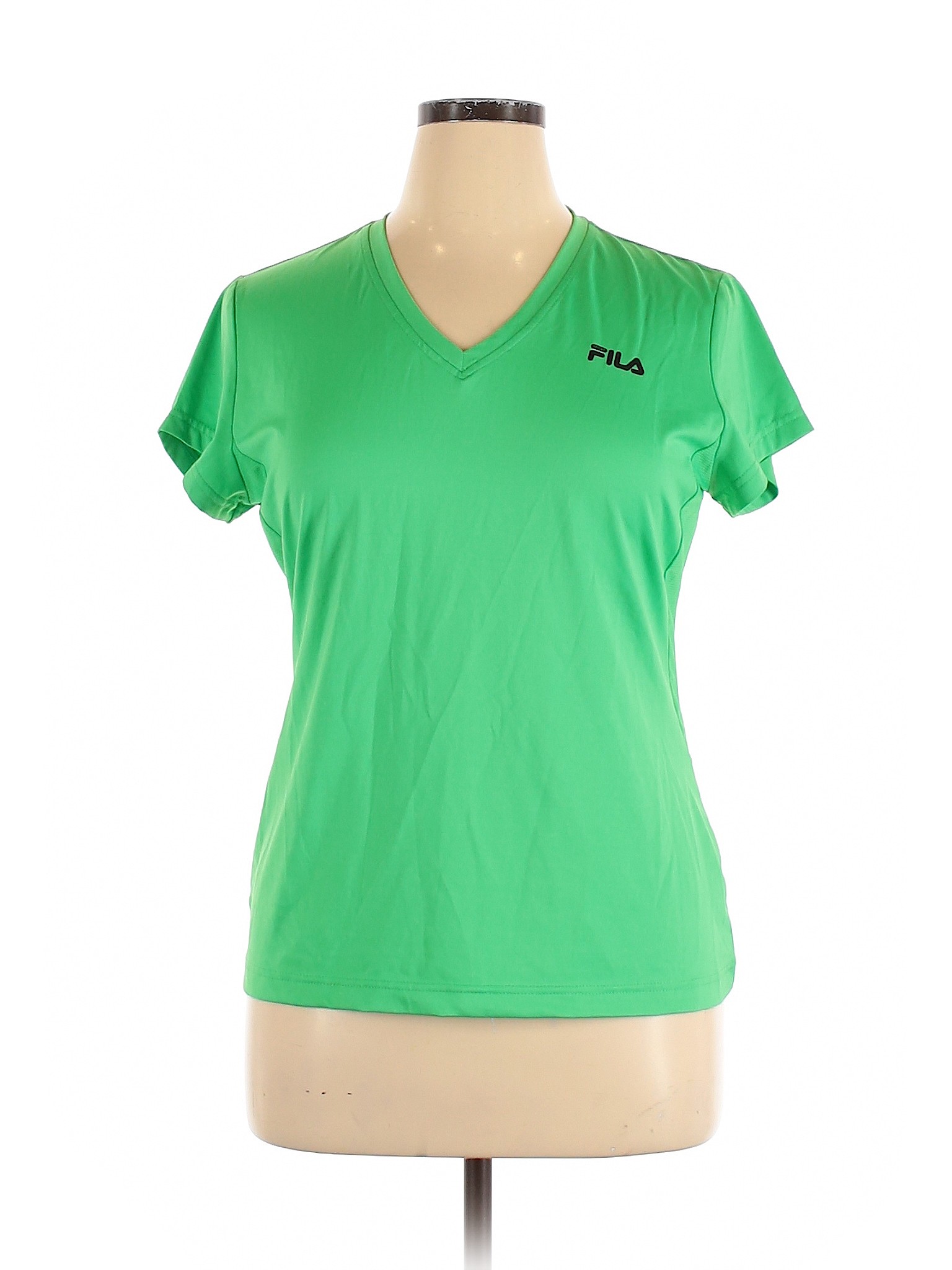 fila shirt womens green