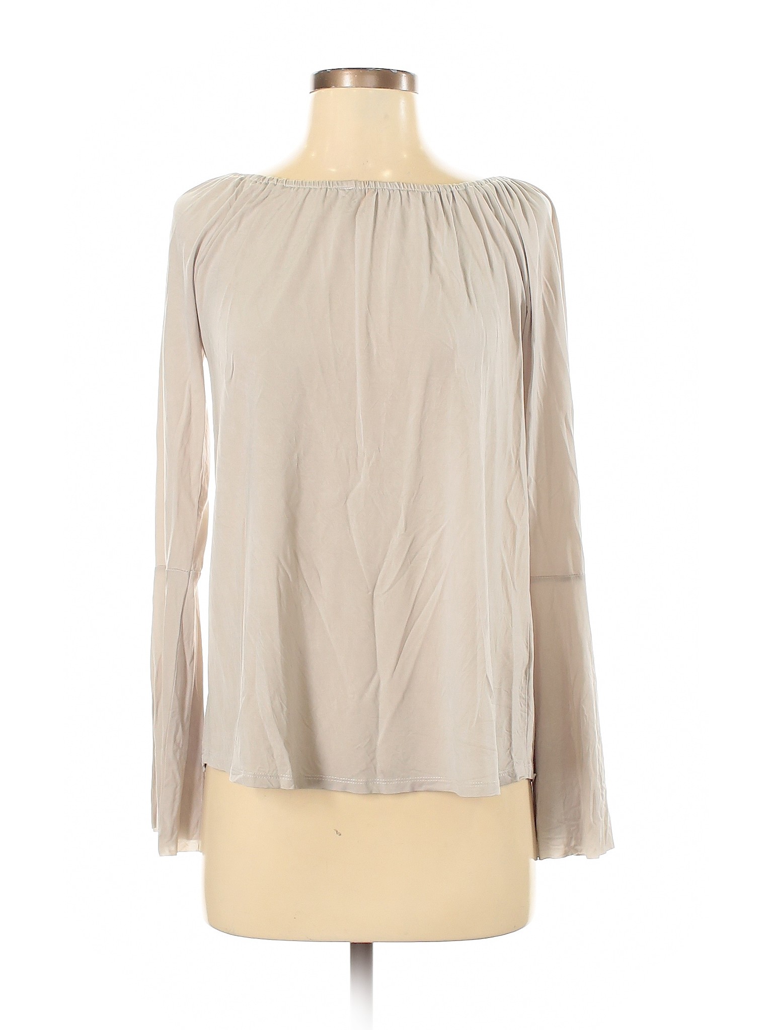 Ecru Women Brown 3/4 Sleeve Top XS | eBay