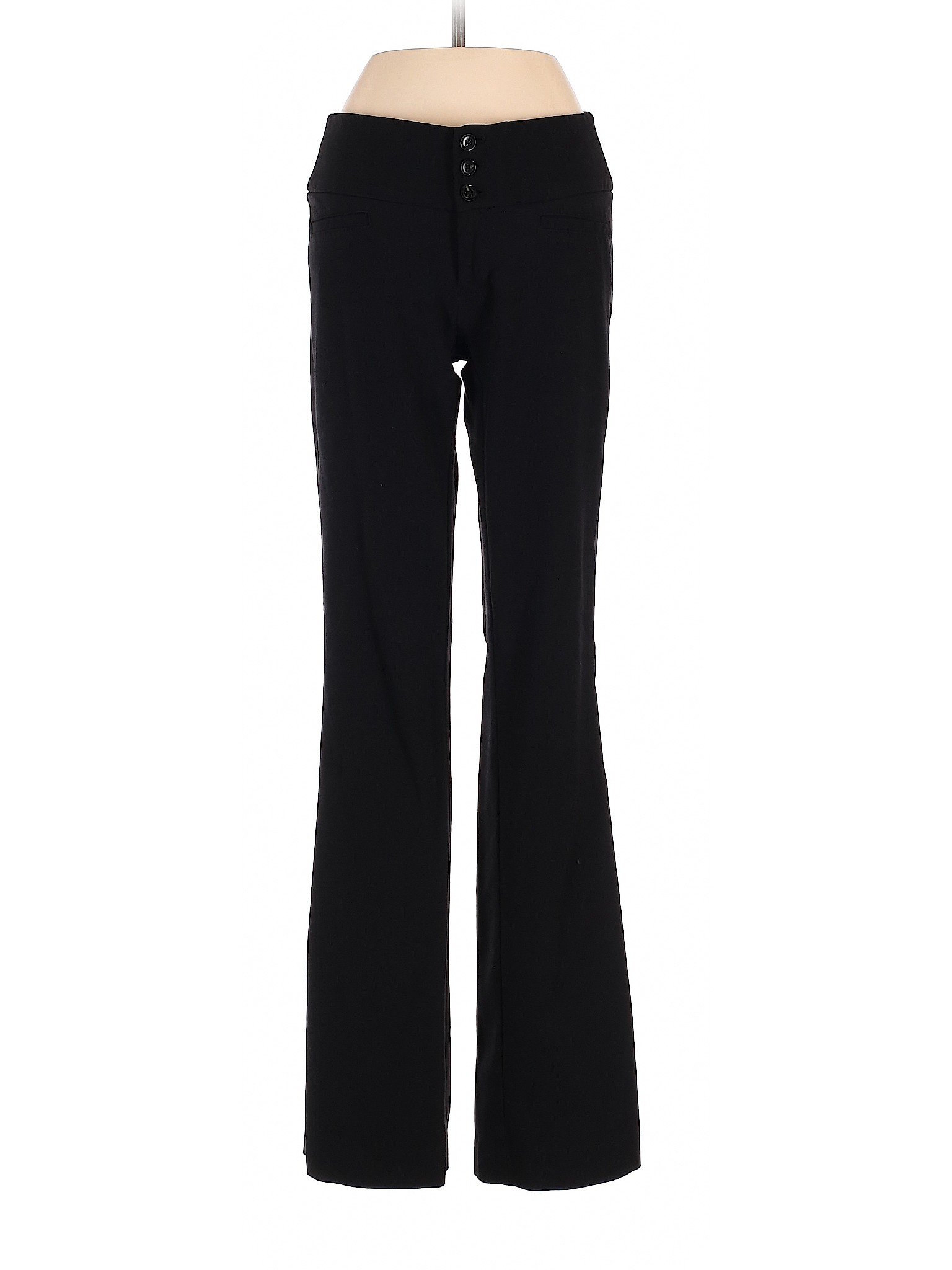 Hollywould Solid Black Dress Pants Size 0 - 87% off | thredUP