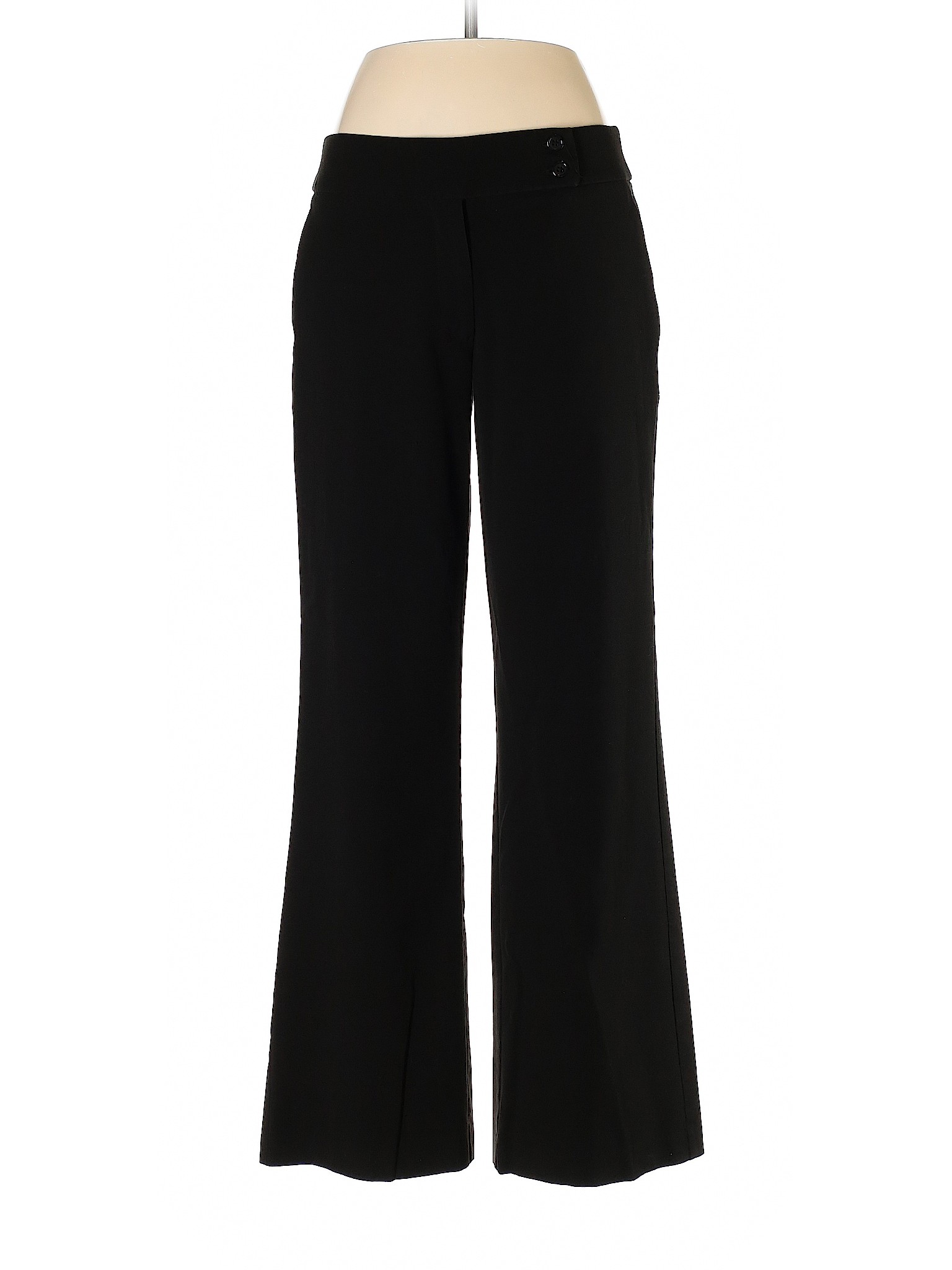 Ninety Women Black Dress Pants 6 | eBay