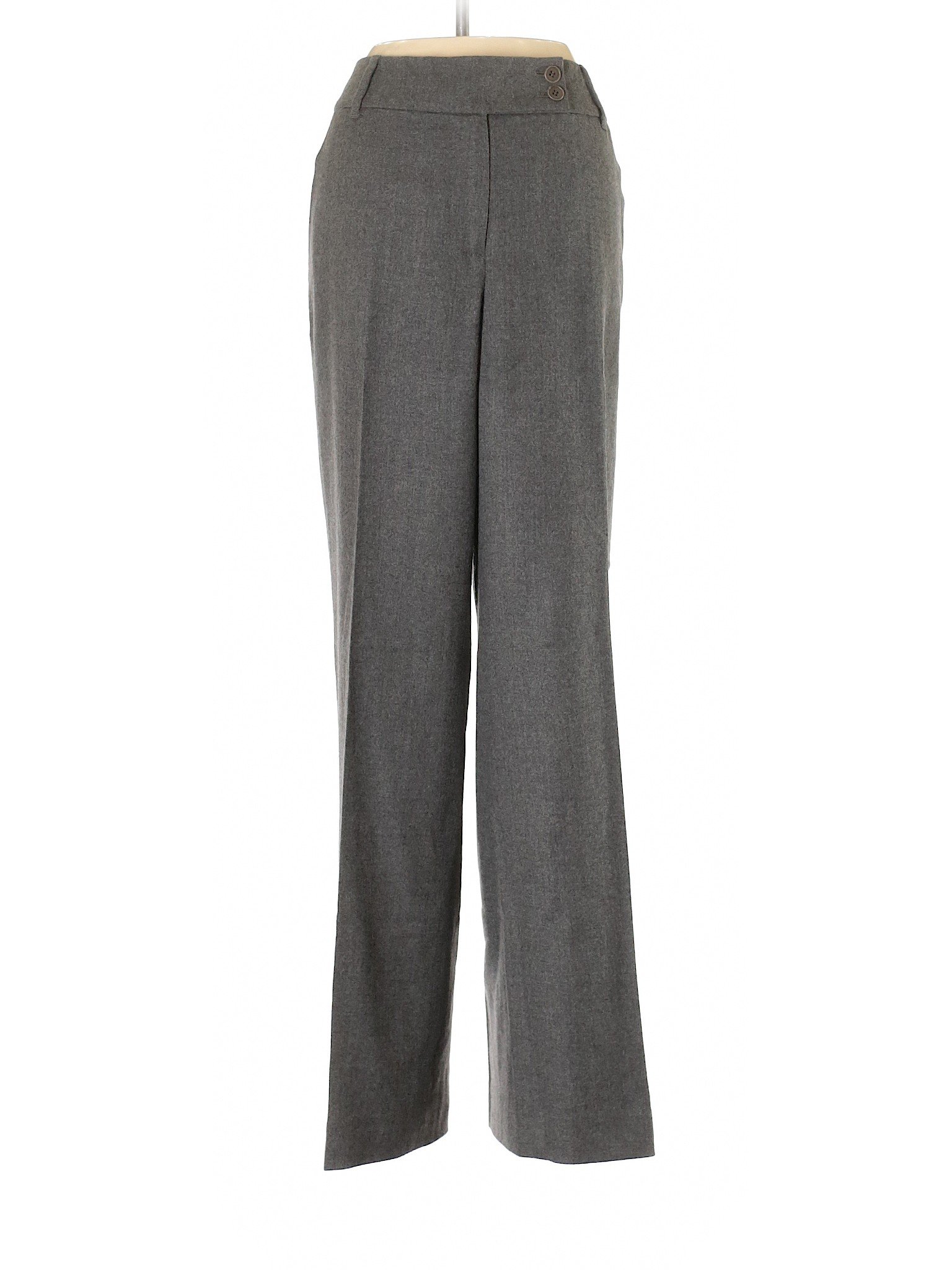 Talbots Women Gray Wool Pants 4 | eBay
