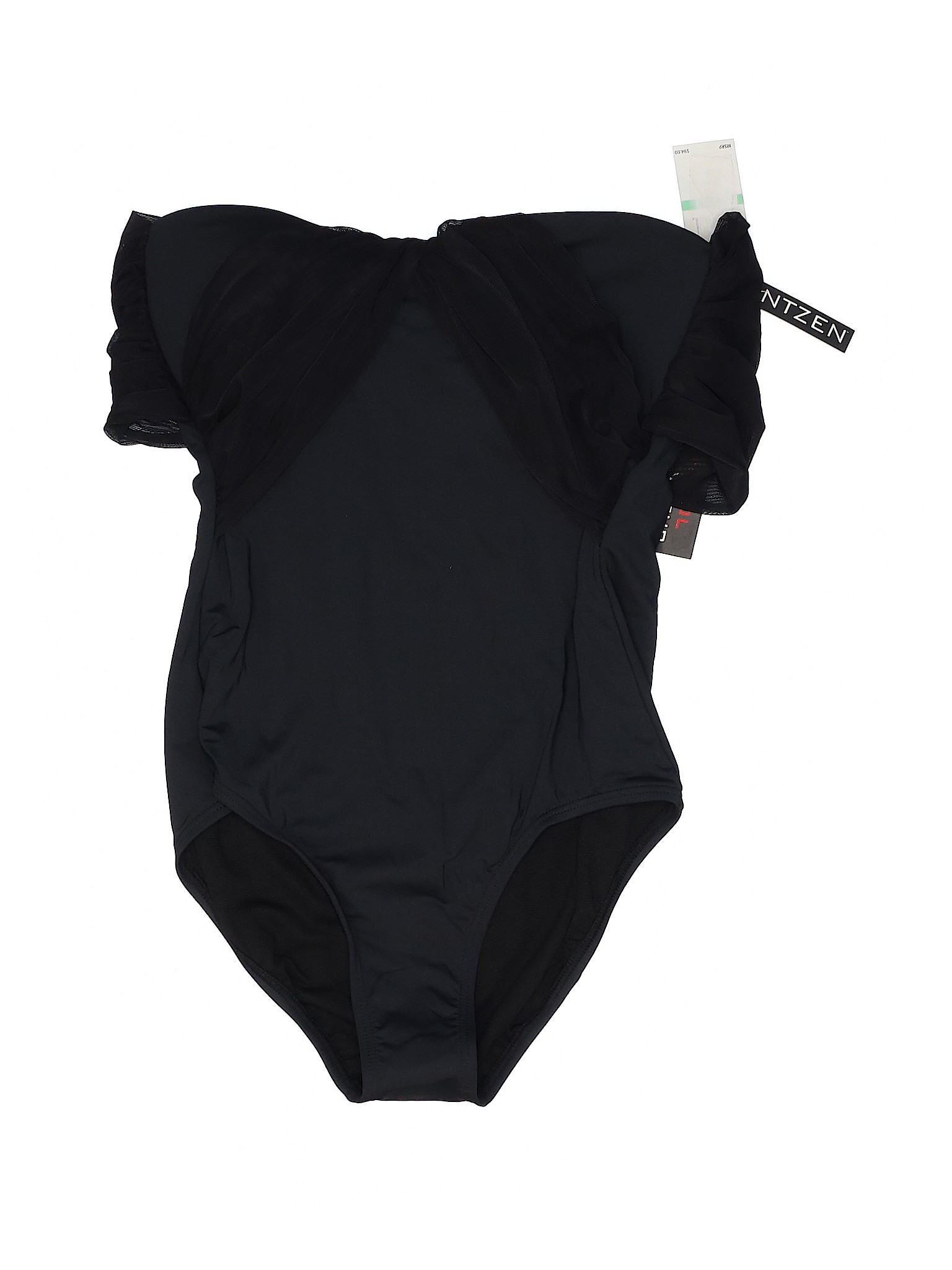 Maillot De Bain Une Pièce Jantzen Fille Taille 14-16 Ans Bleu Marine Ou Foncé