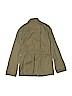 Me Jane 100% Cotton Solid Colored Green Jacket Size 12 - photo 2