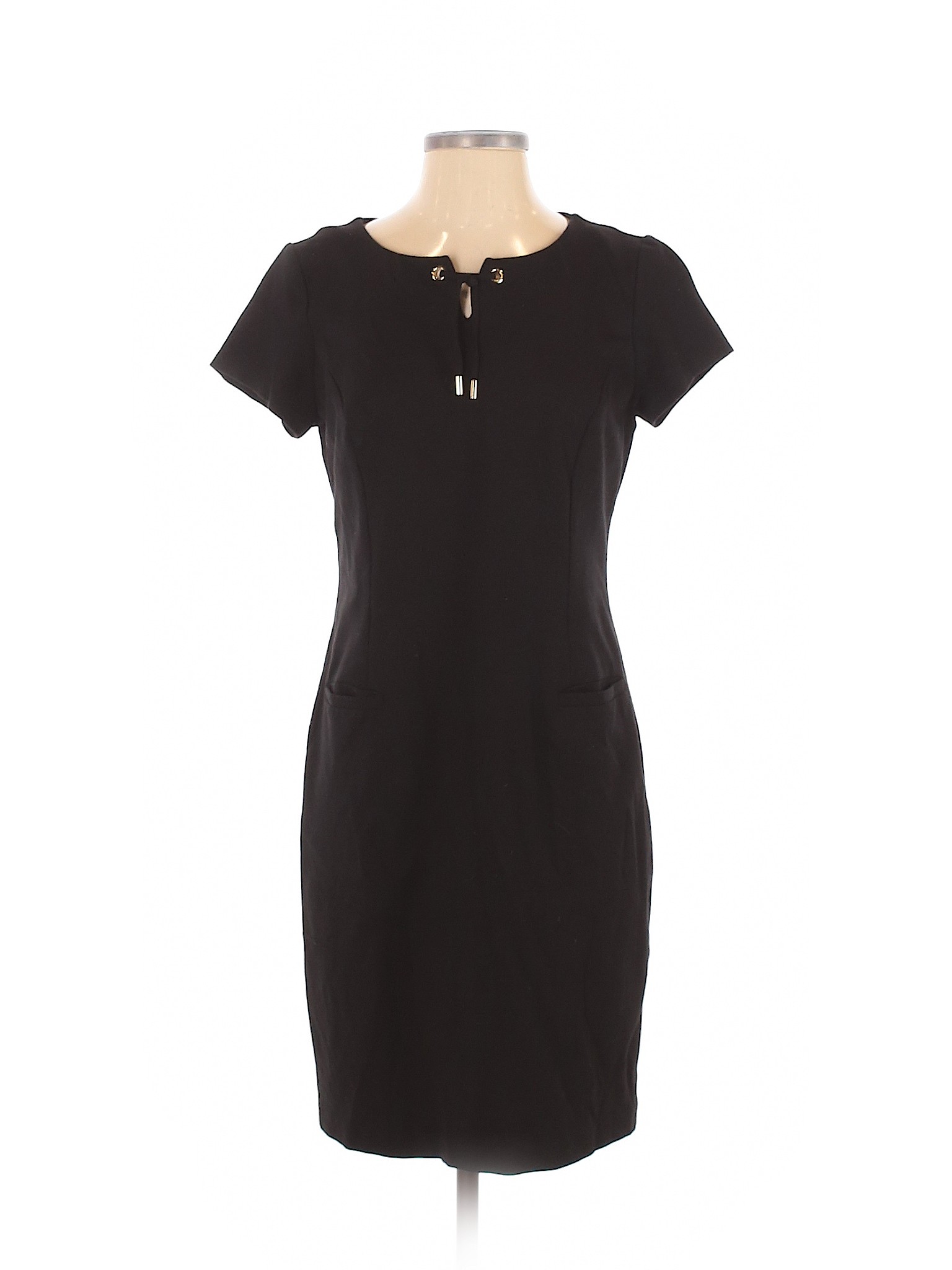 Talbots Women Black Casual Dress 6 Petites | eBay