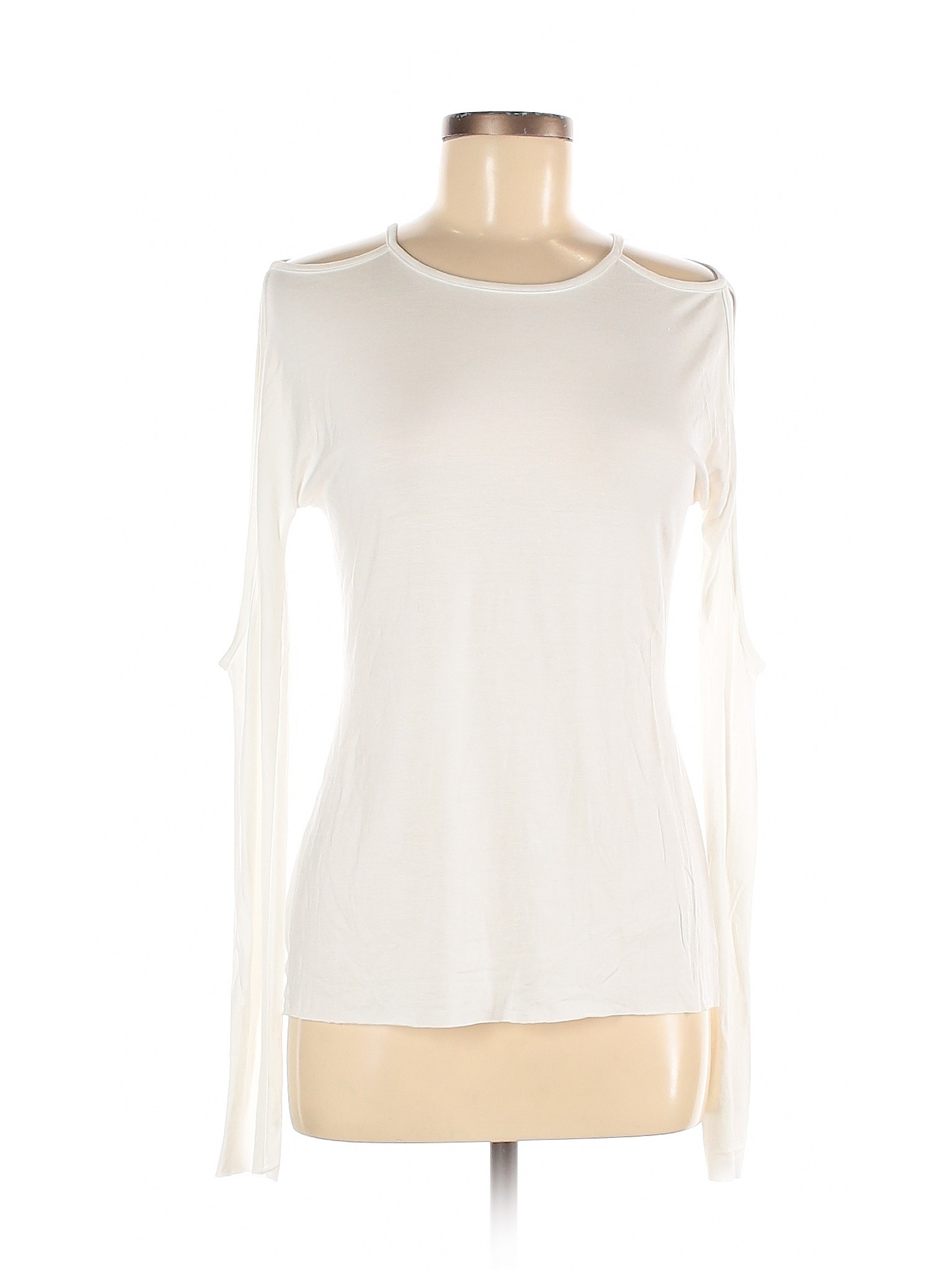 Bailey 44 Women White Long Sleeve Top M | eBay