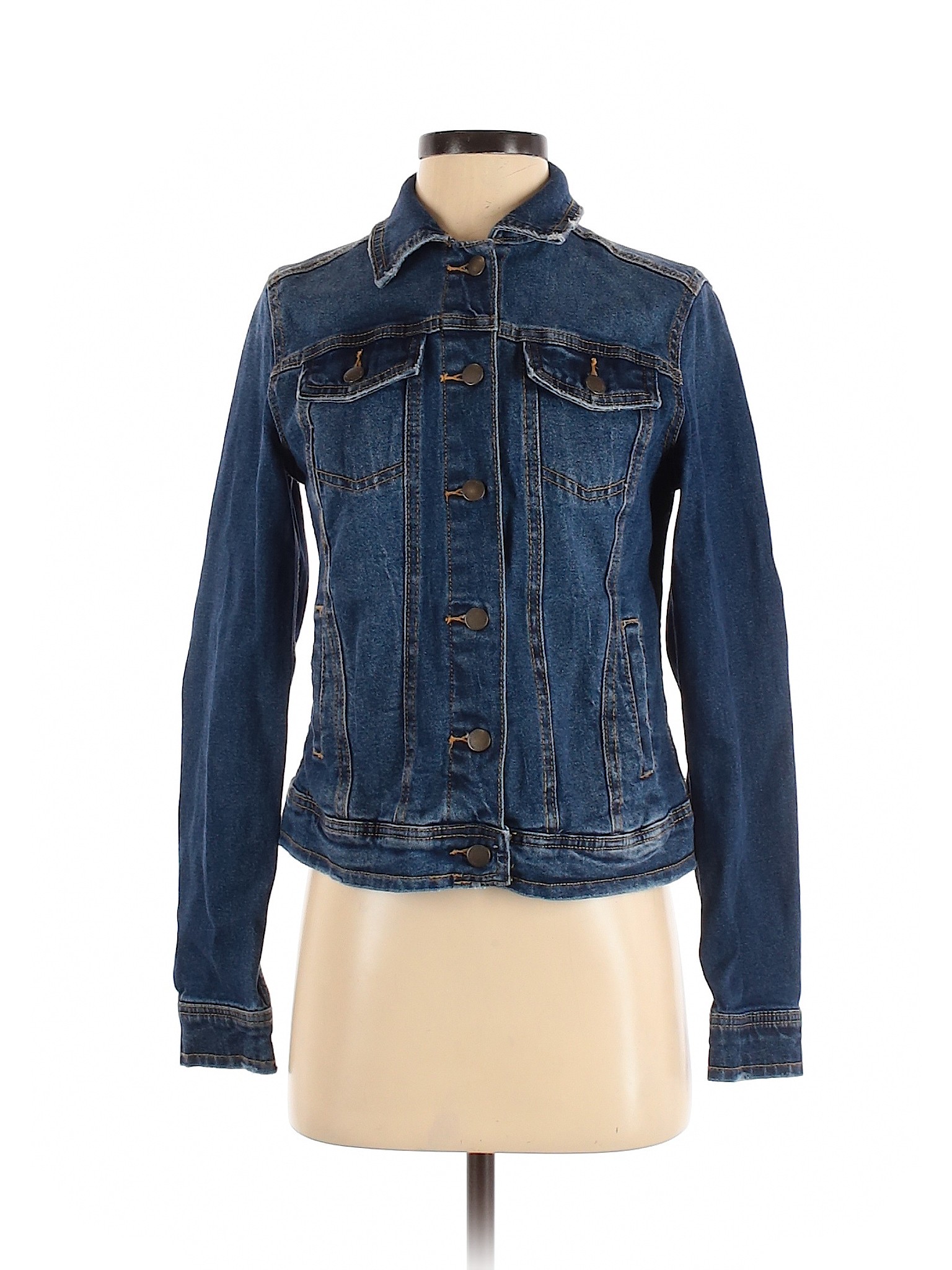 Universal Thread Women Blue Denim Jacket XS | eBay